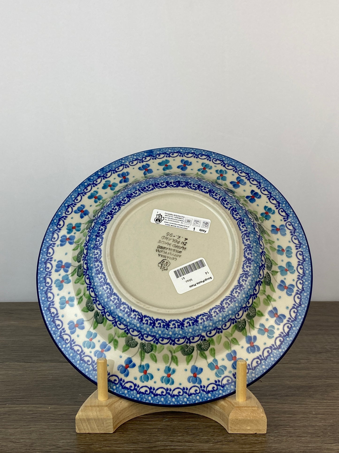 Soup / Pasta Plate - Shape 14 - Pattern 2668