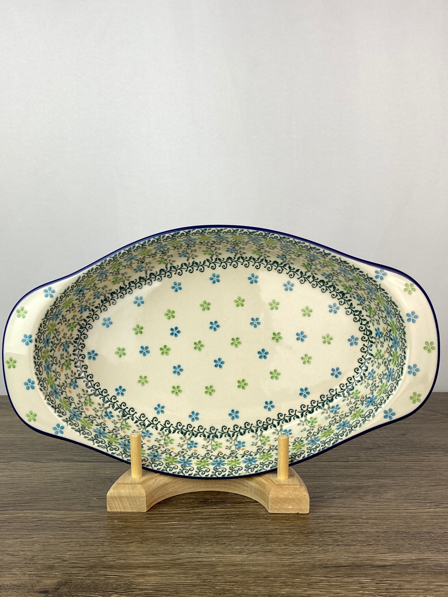 Oval Baker With Handles - Shape 719 - Pattern 2362