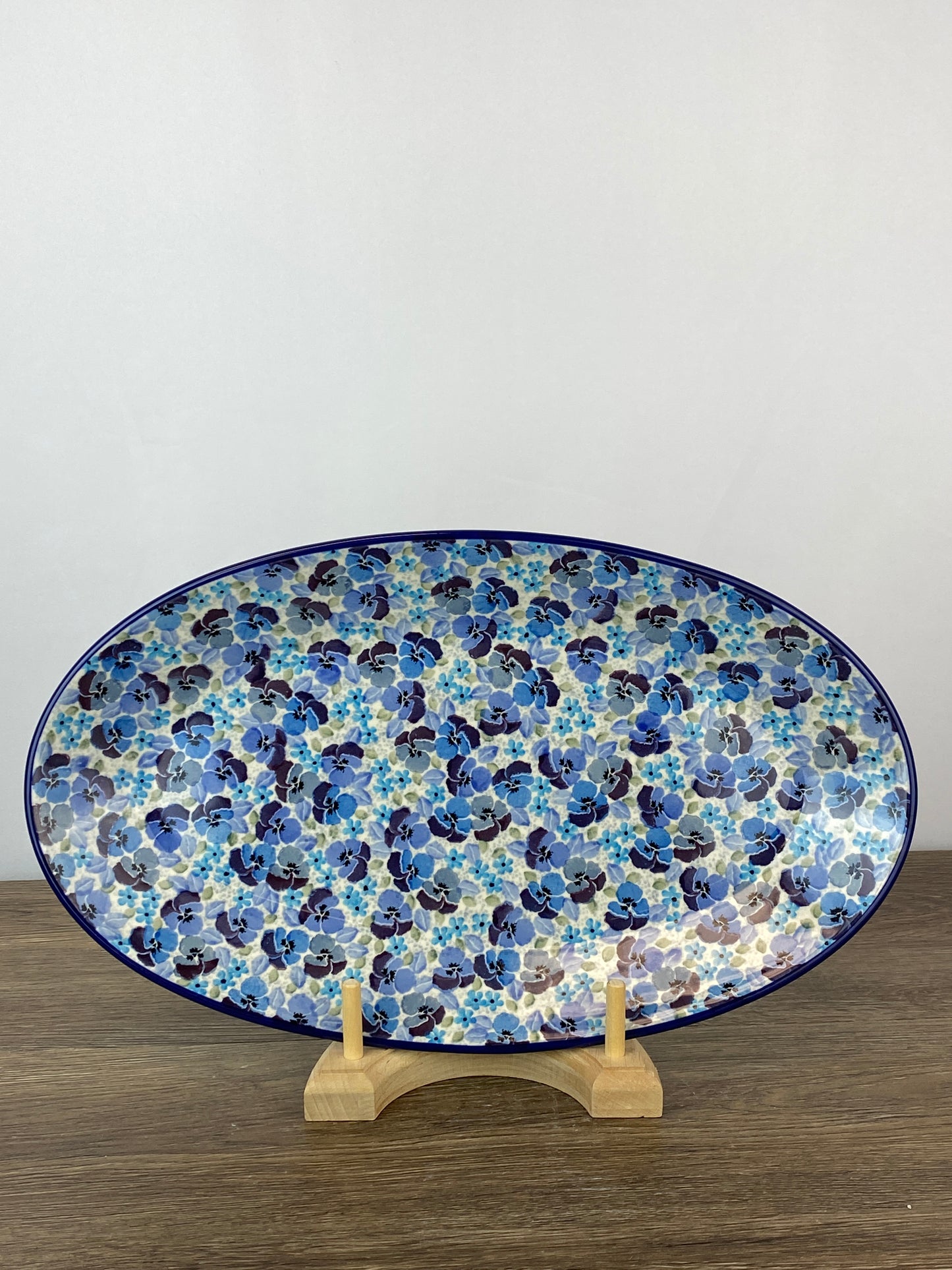 Large Unikat Oval Platter - Shape 205 - Pattern U4777