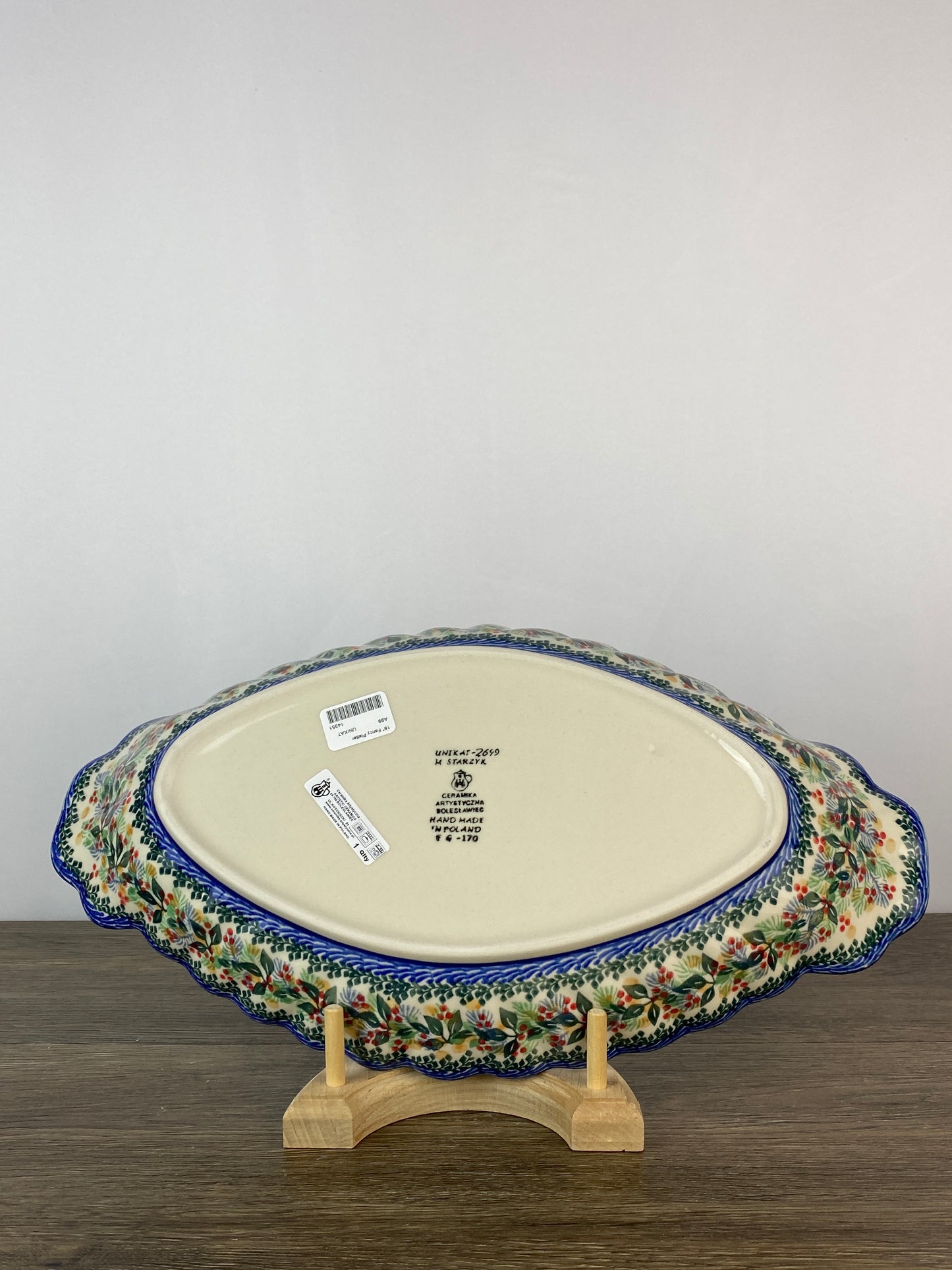 SALE Unikat Fancy Platter - Shape A99 - Pattern U2649