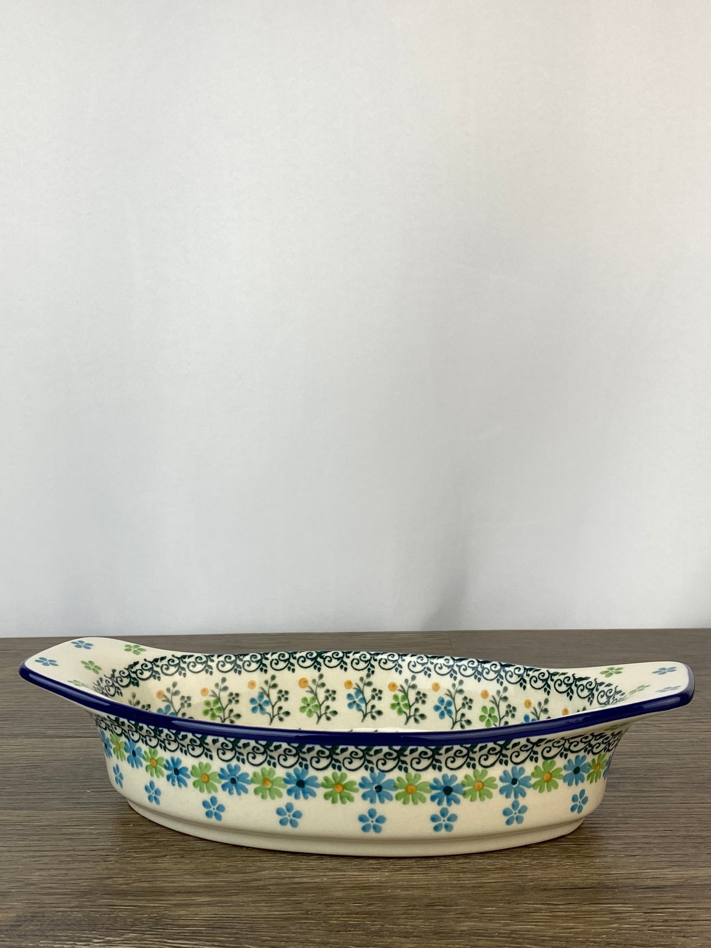 Oval Baker with Handles - Shape A32  - Pattern 2362