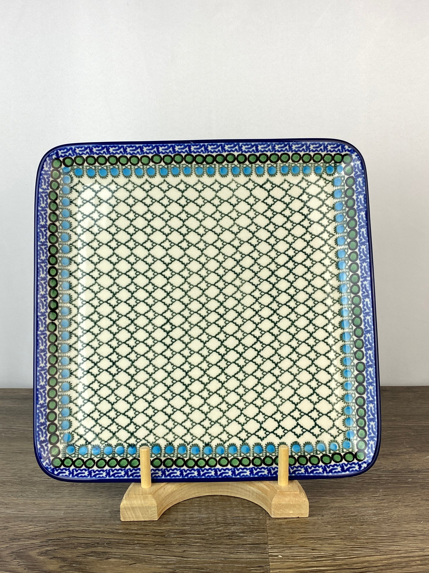 SALE Square Unikat Platter - Shape 583 - Pattern U72