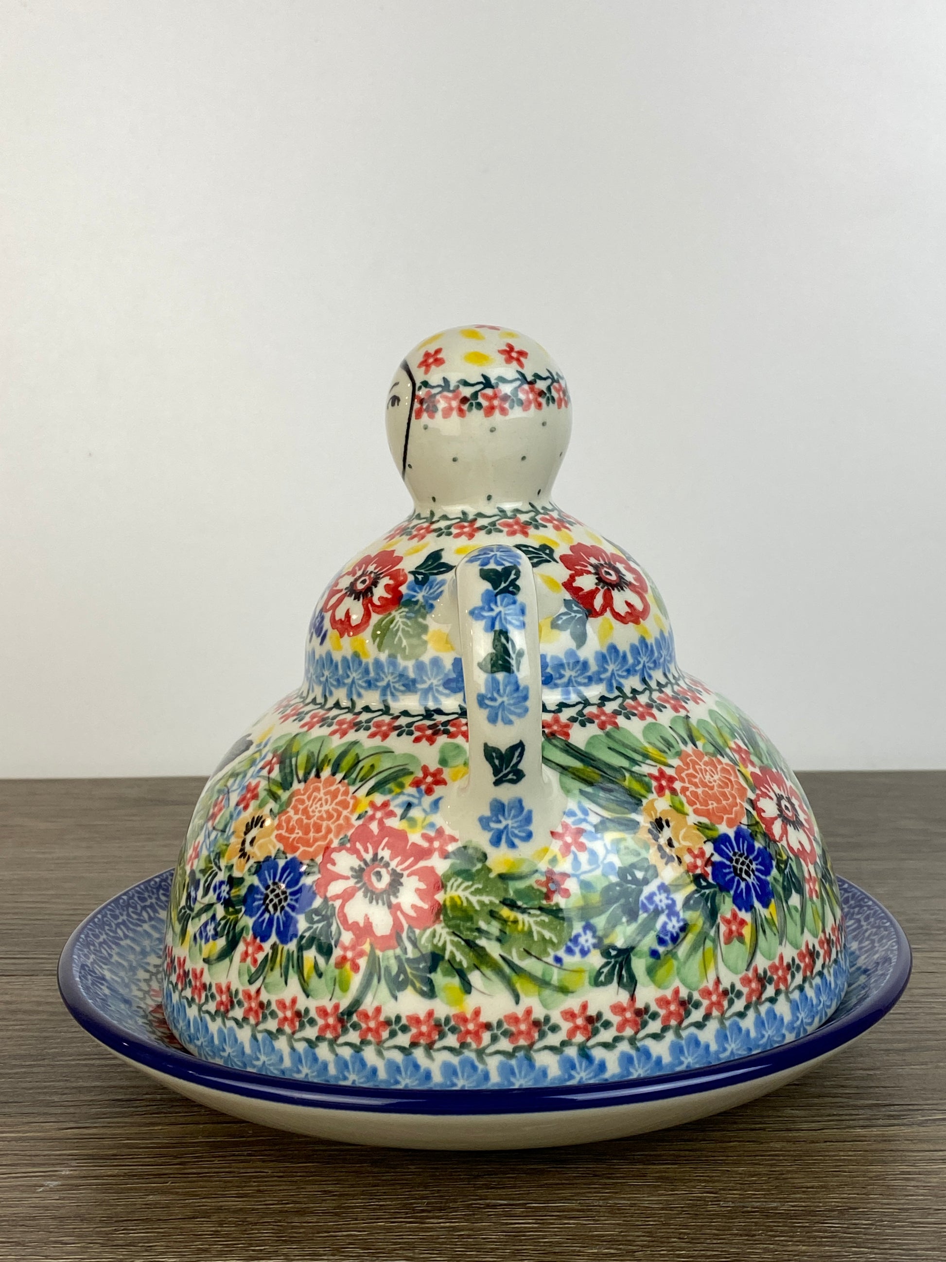 Large Unikat Cheese Lady Shape Pattern U3356 – Polish