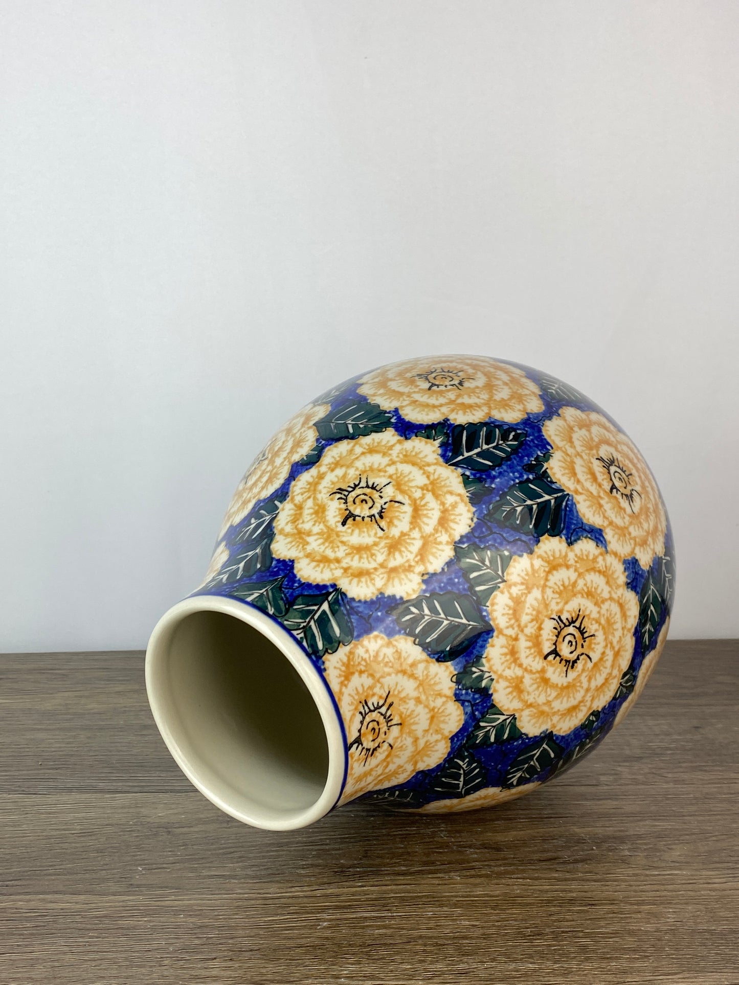 Large Rounded Unikat Vase - Shape F14 - Pattern U1476