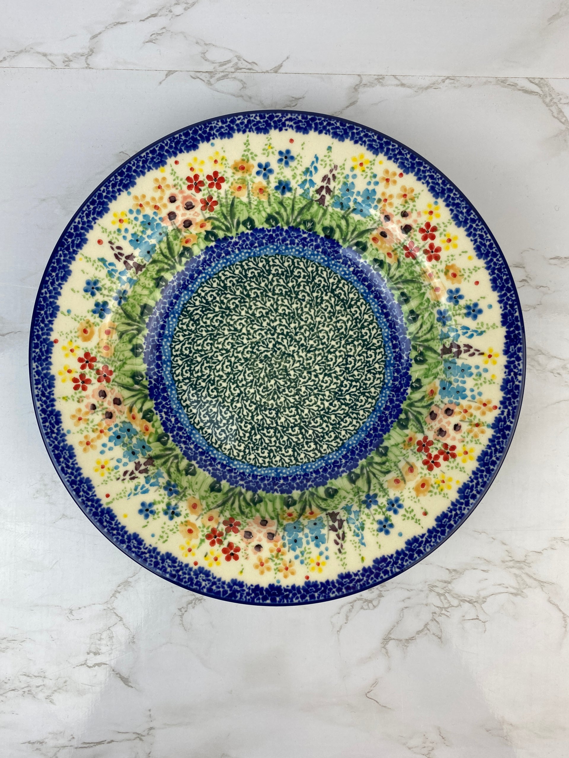 Unikat Soup / Pasta Plate - Shape 14 - Pattern U4893
