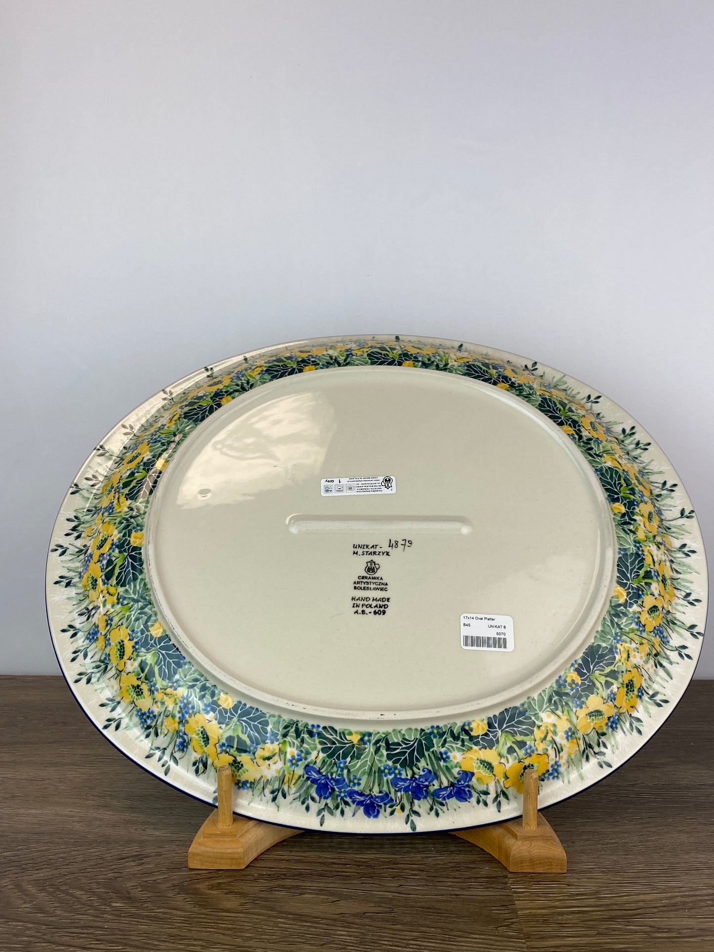 XL Unikat Platter - Shape B45 - Pattern U4879