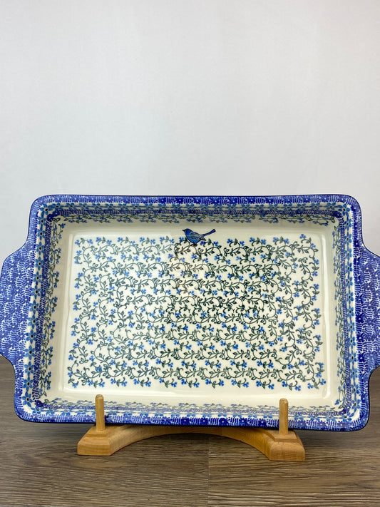 Large Rectangular Baker with Handles - Shape A56 - Pattern 1932