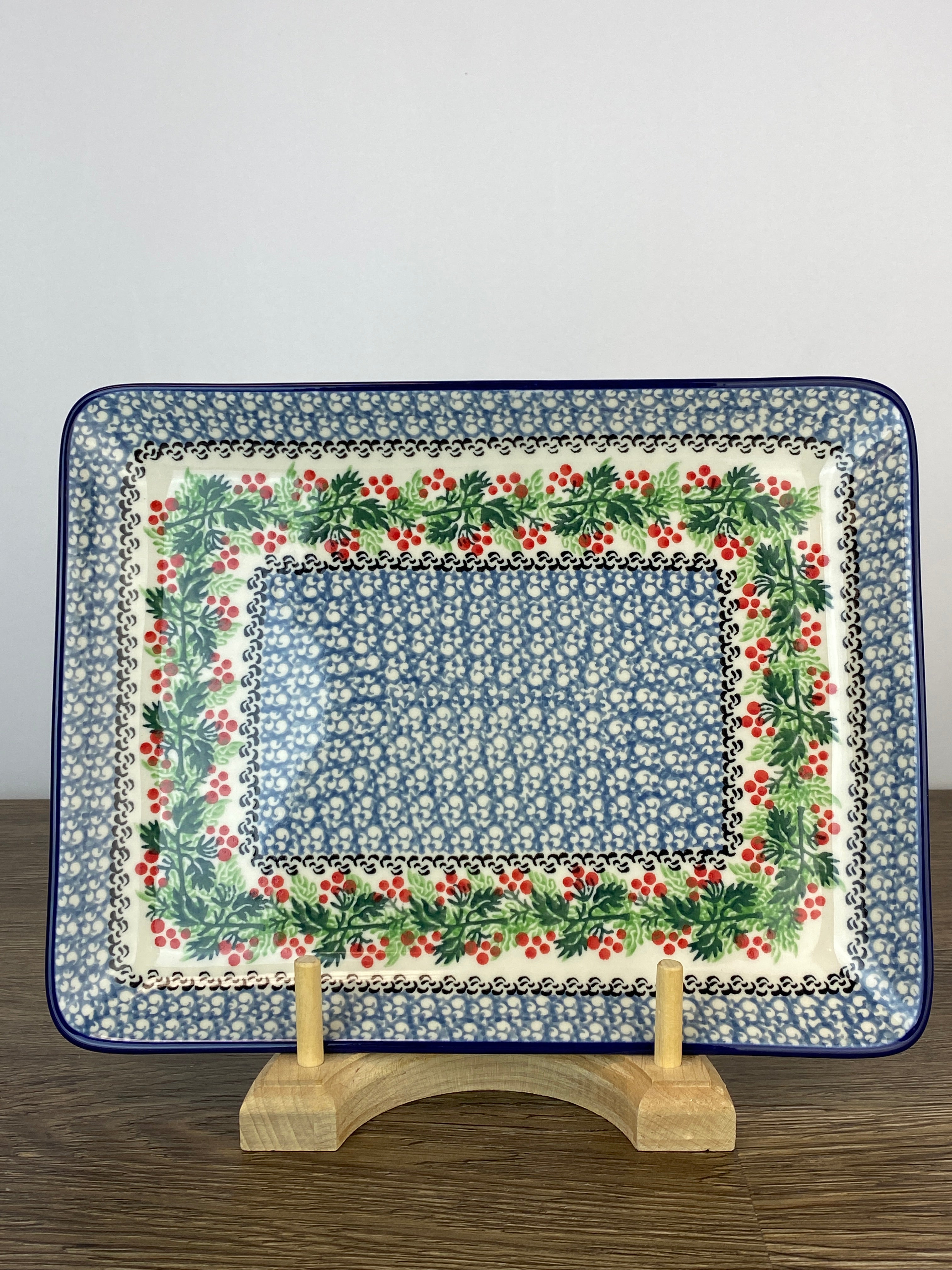 Rectangular Platter - Shape 399 - Pattern 1734 – Polish Pottery Westlake