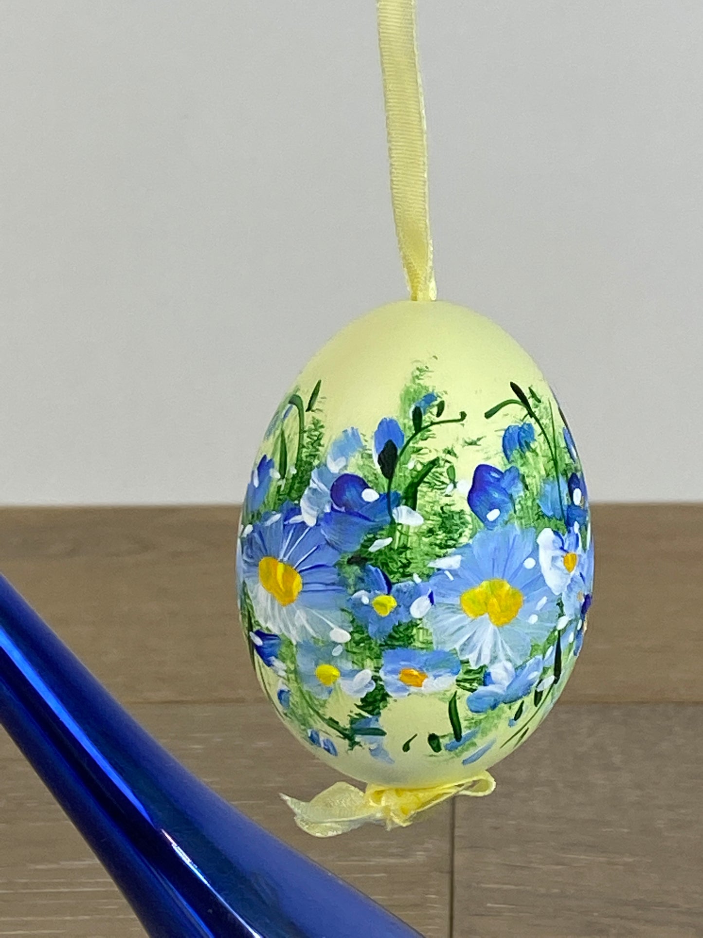 Hand Painted Blown Egg - K