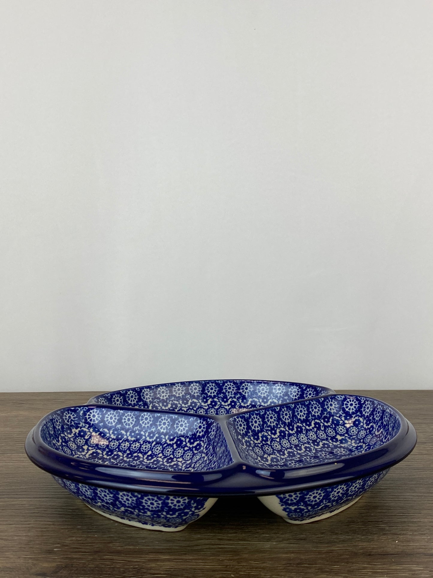 Divided Round Dish - Shape 484 - Pattern 2615