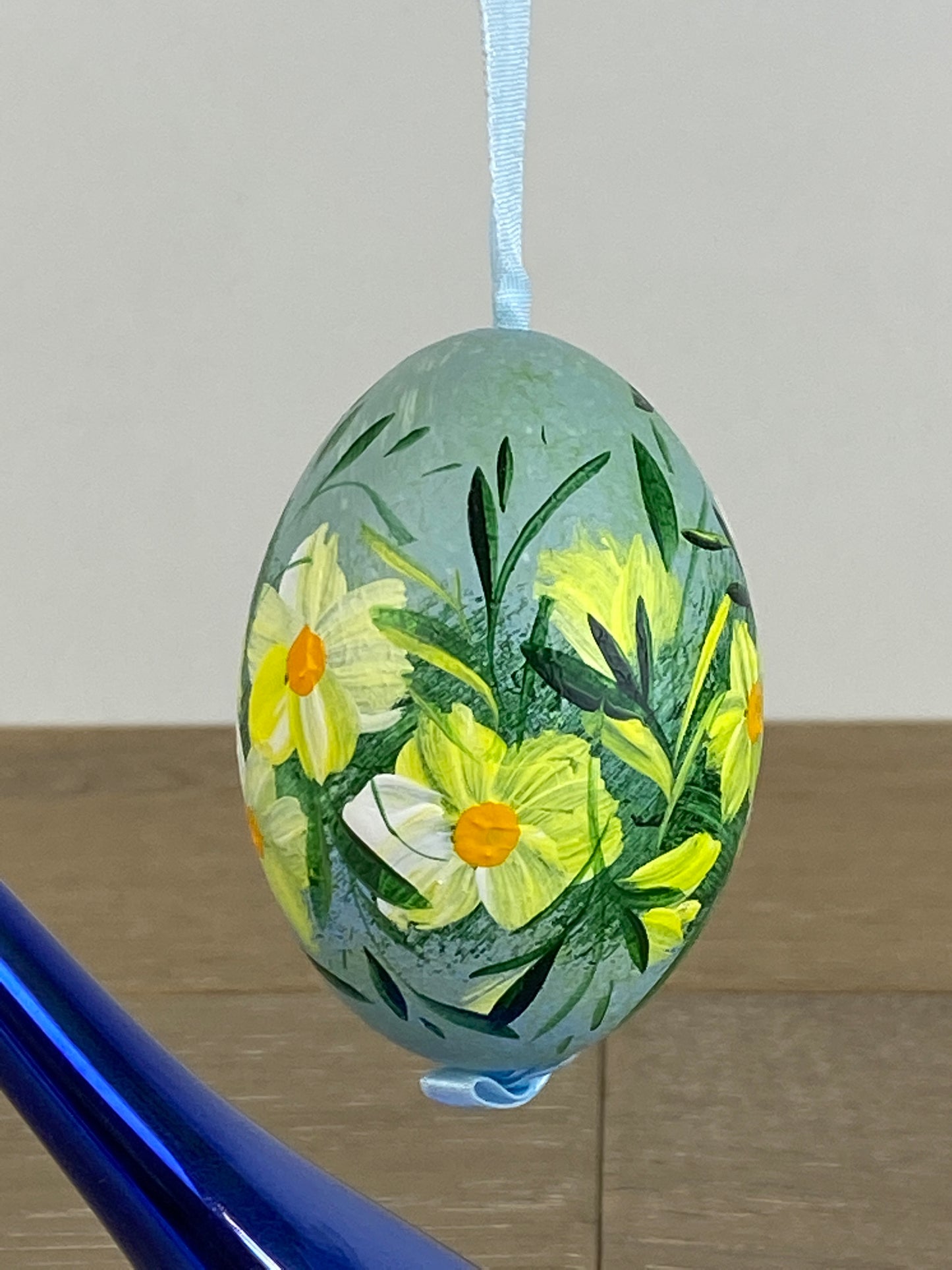 Hand Painted Blown Egg - L