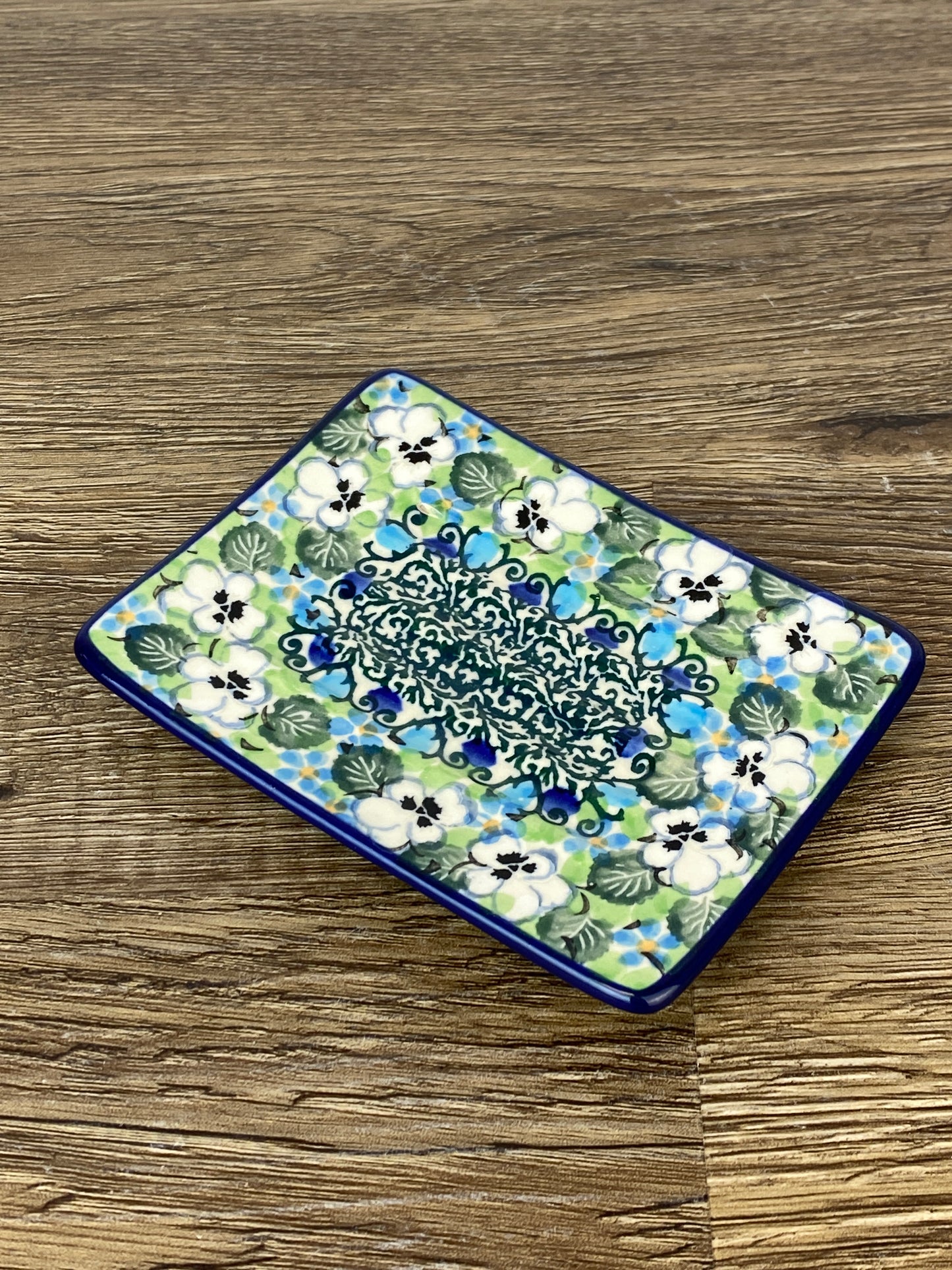 Unikat Soap Plate- Shape A97 - Pattern U4795