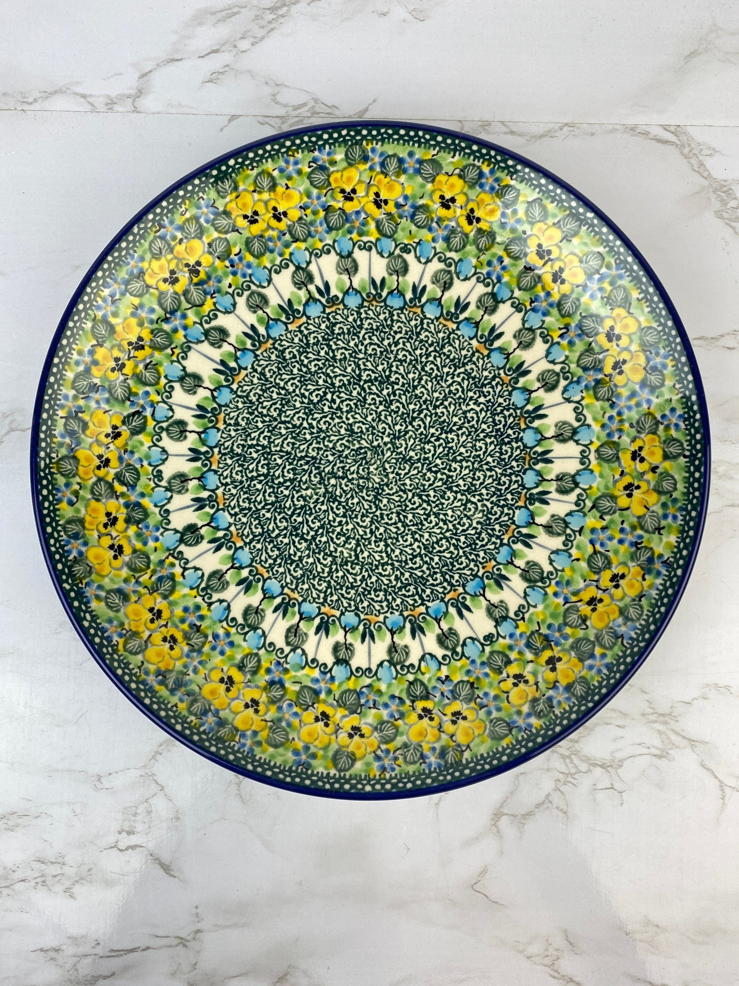 10.5" Unikat Dinner Plate - Shape 223 - Pattern U4842