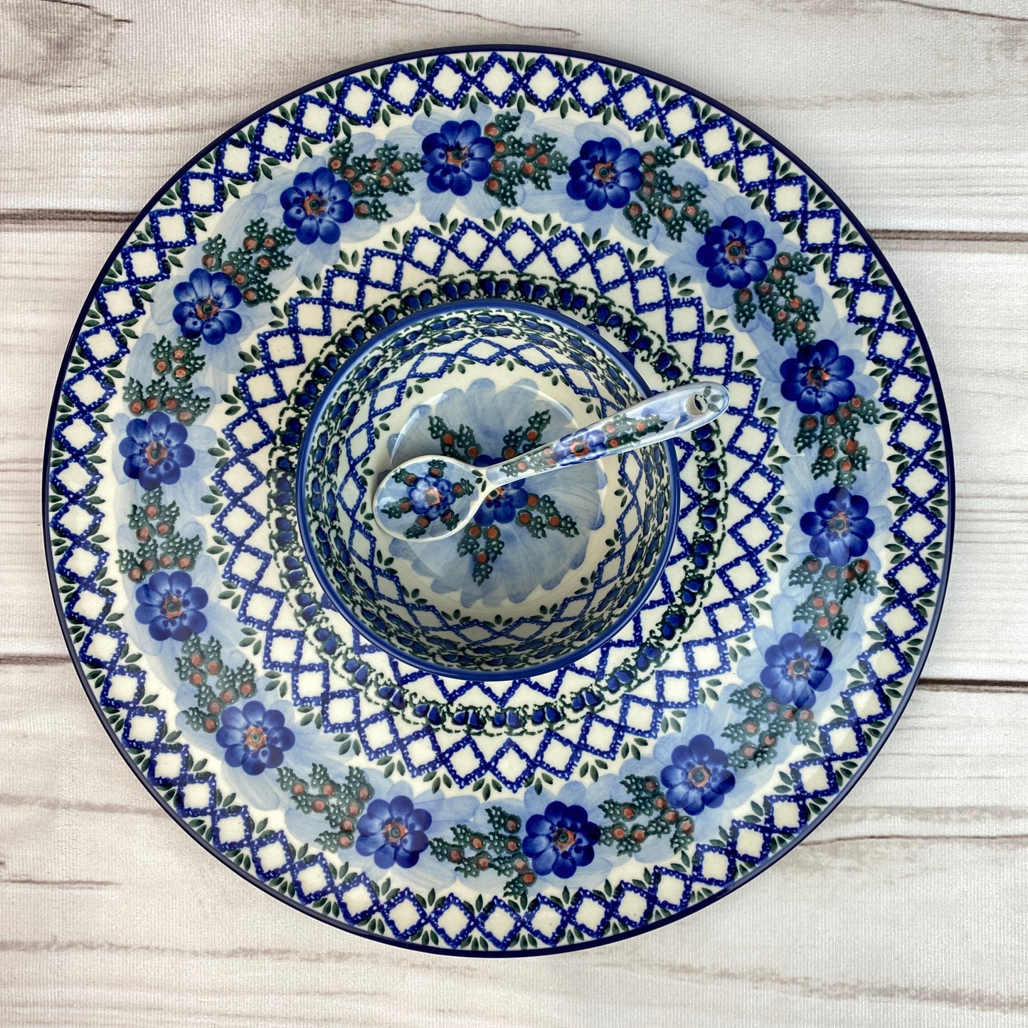 Unikat Round Platter / Pizza Stone - Shape D53 - Pattern U1573