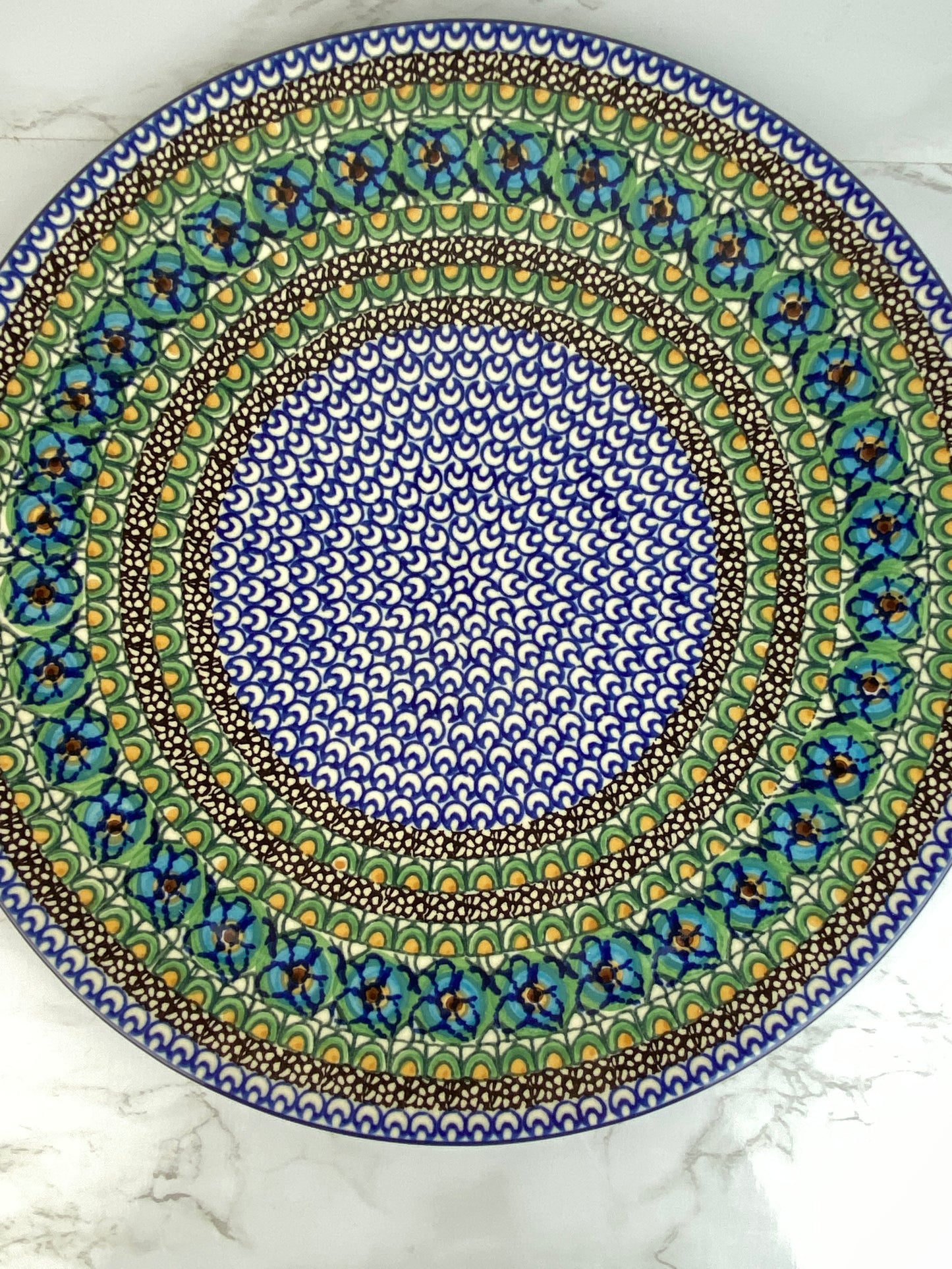 Unikat Round Platter / Pizza Stone - Shape D53 - Pattern U151