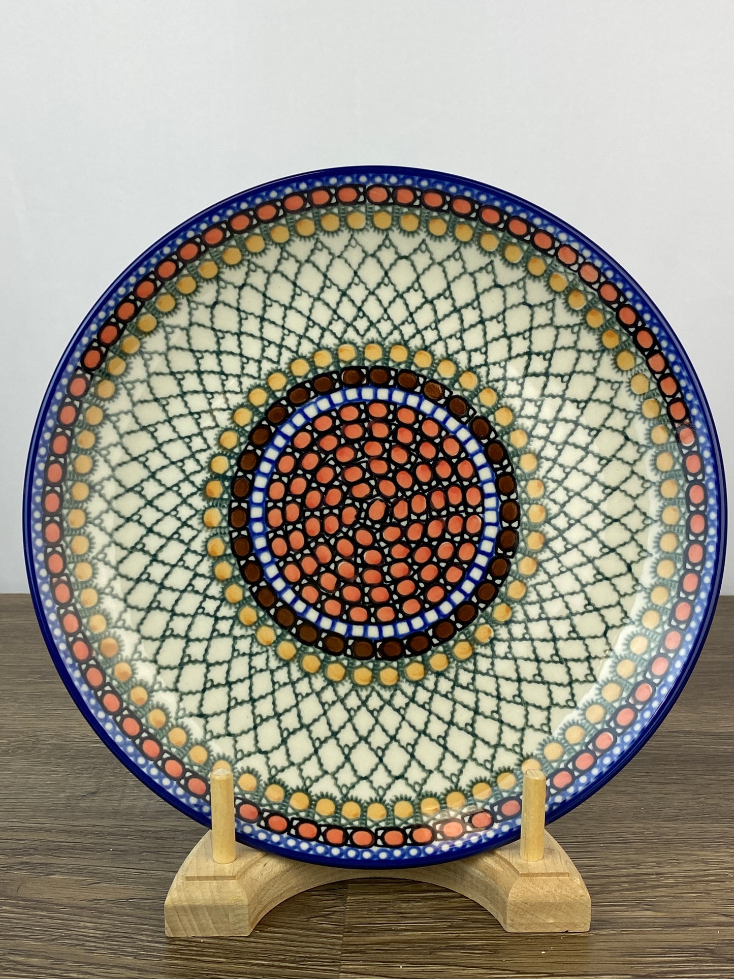 SALE 10" Unikat Dinner Plate - Shape 257 - Pattern U81