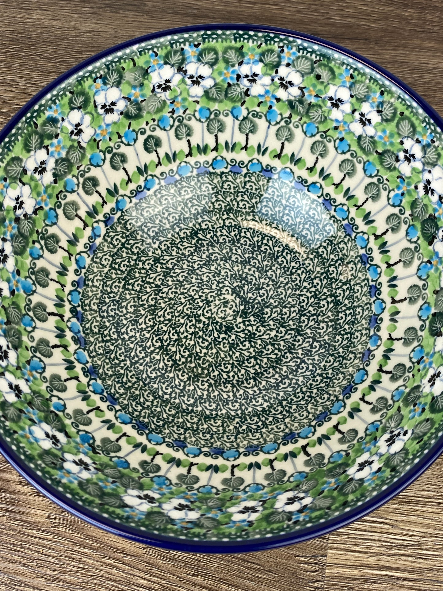 9" Medium Unikat Kitchen Bowl - Shape 56 - Pattern U4795