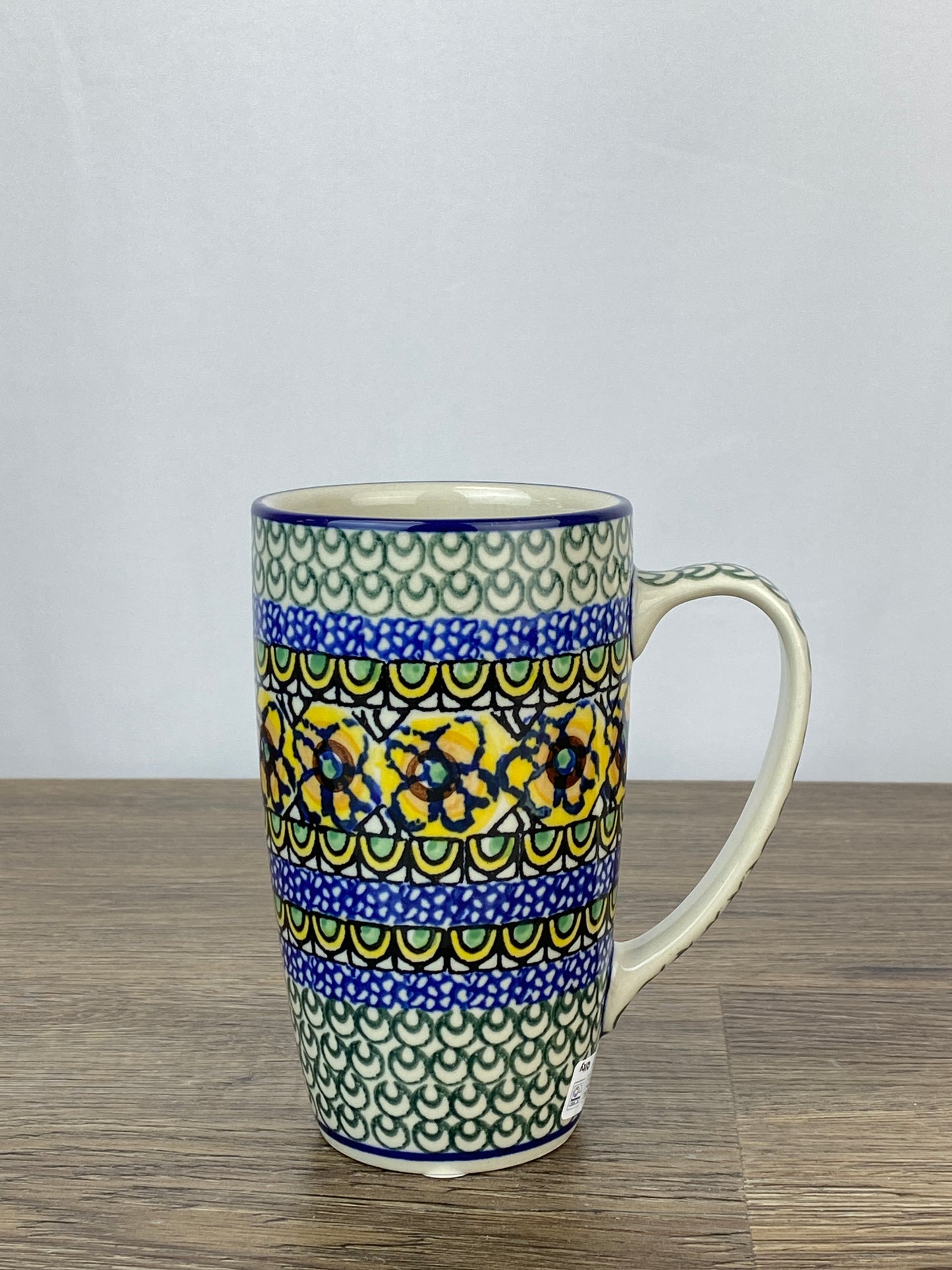 12oz Unikat Latte Mug - Shape C52 - Pattern U294