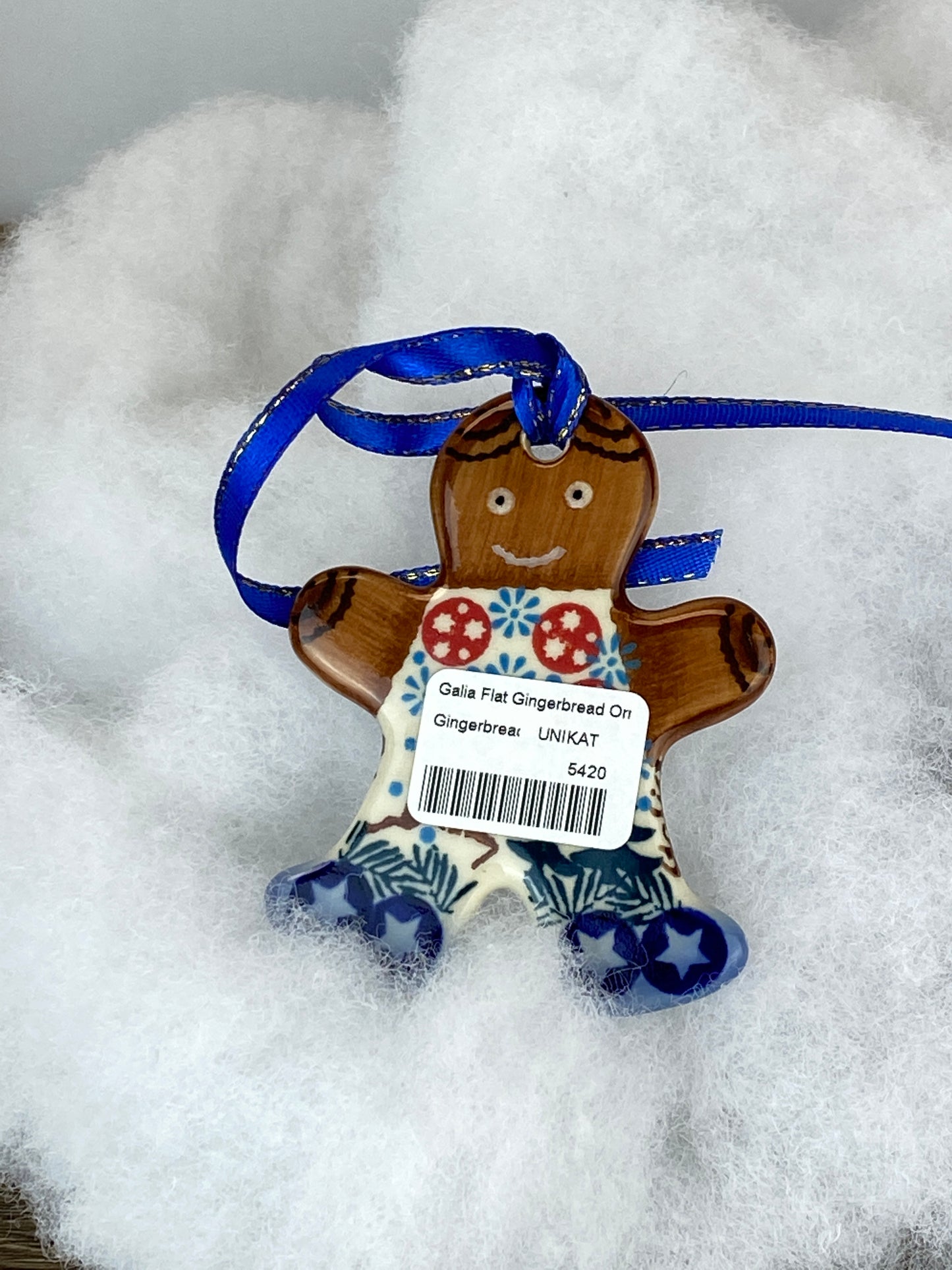 Galia Gingerbread Ornament - Reindeer and Ornaments