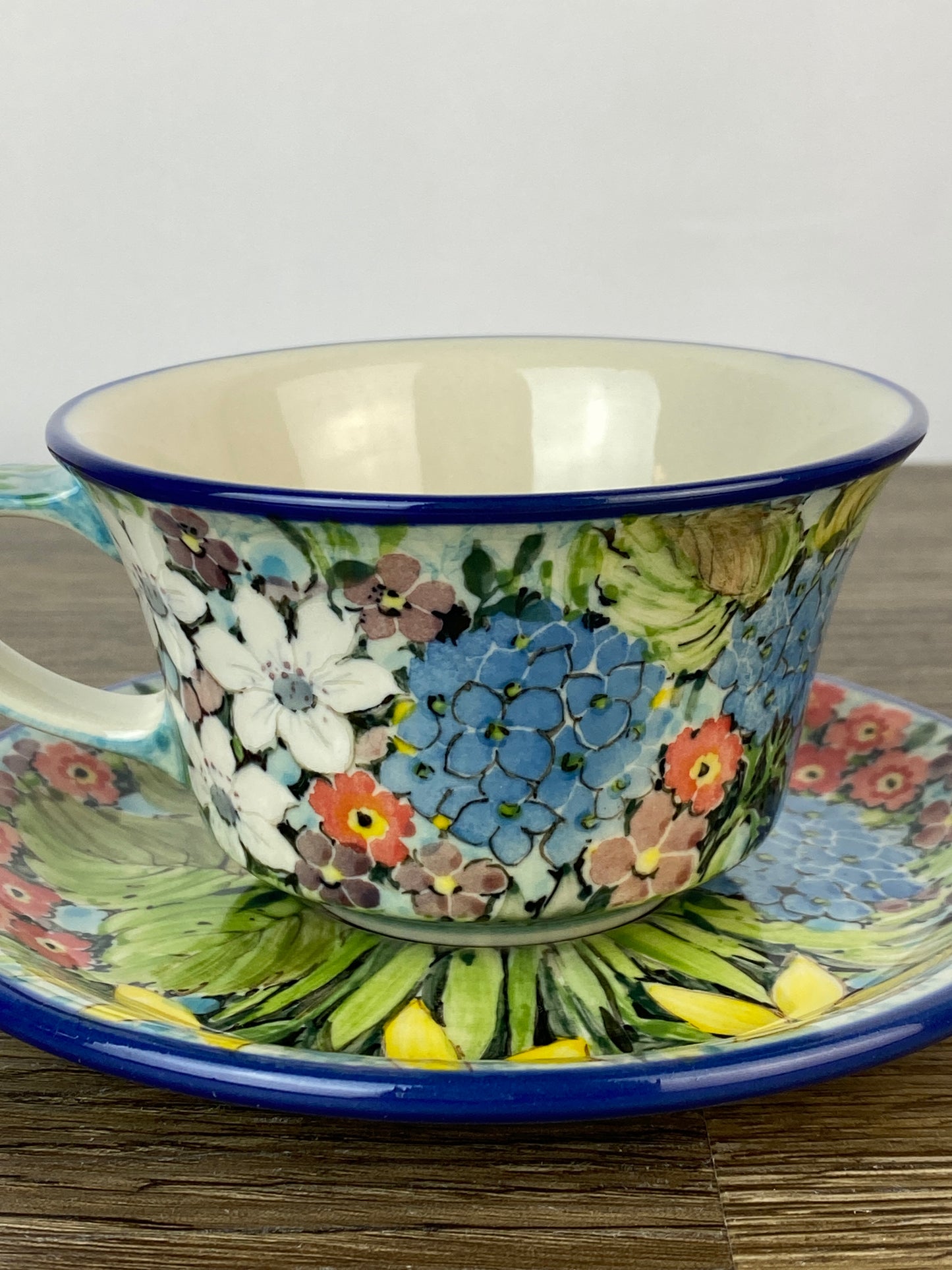 Teresa Liana Limited Edition Cup and Saucer - Shape F76 - Pattern L998 - C
