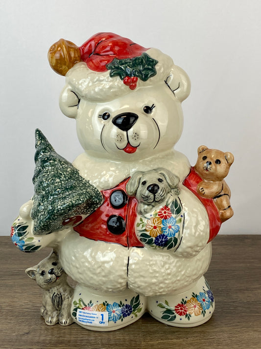 Christmas Bear - Floral