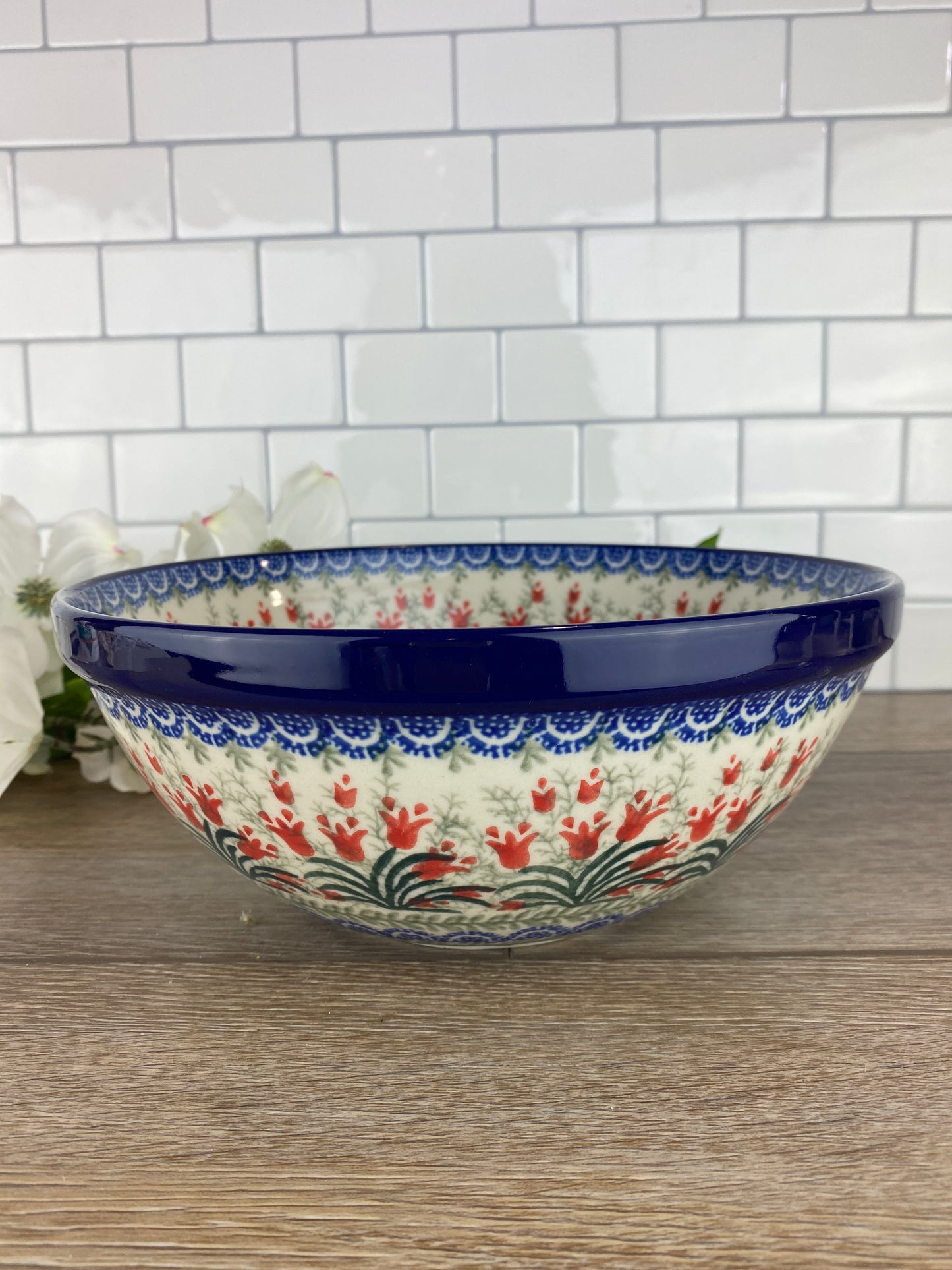 9" Medium Kitchen Bowl - Shape 56 - Pattern 1437