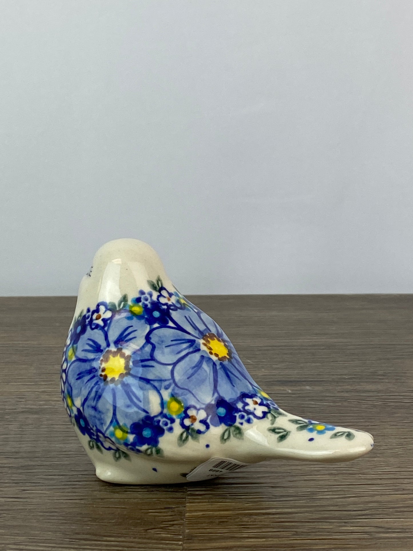 Vena Bird - Shape V518 - Pattern A116 Blue Flowers