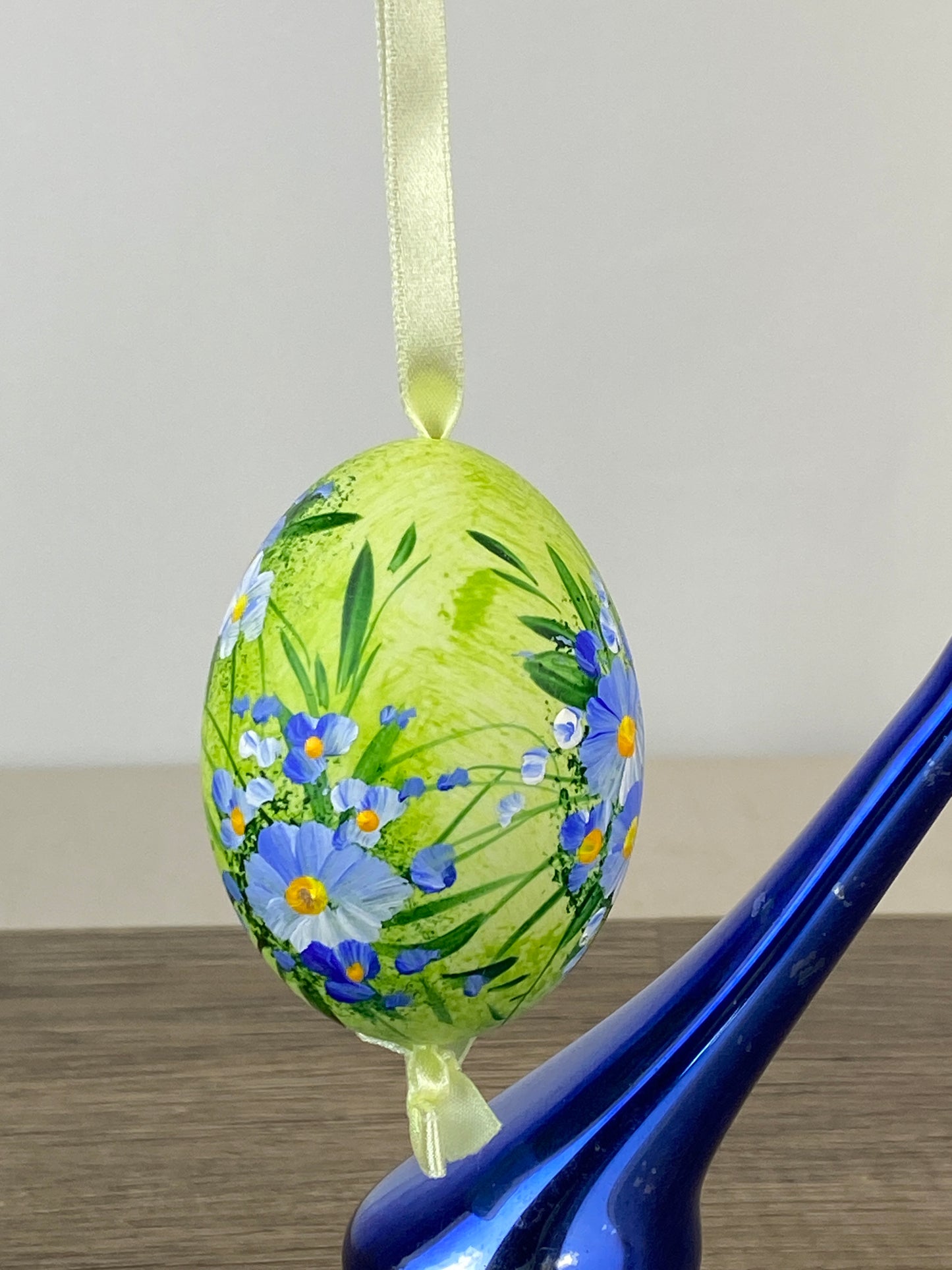 Hand Painted Blown Egg - W