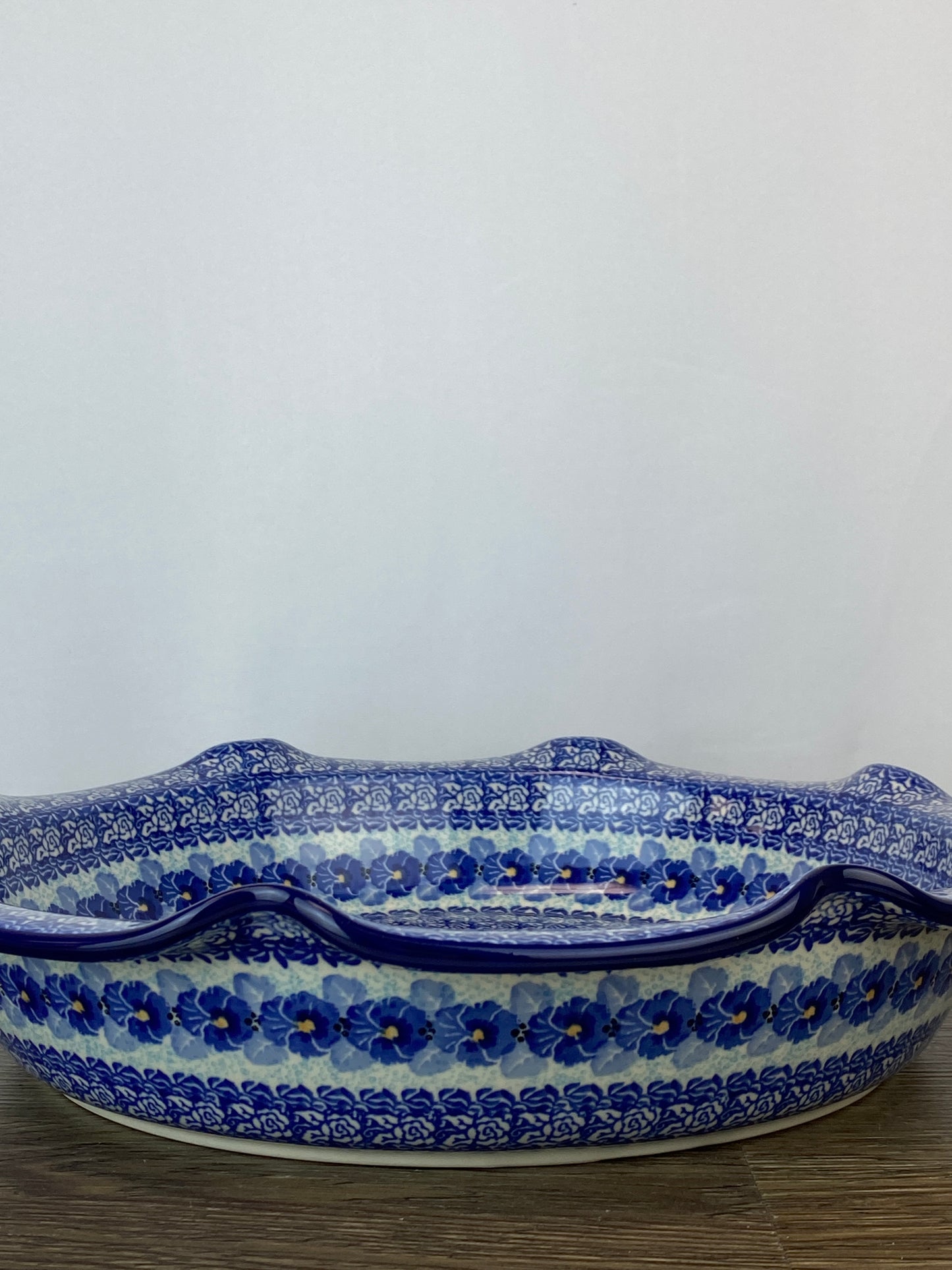 Large Unikat Notched Edge Bowl - Shape 449 - Pattern U3639