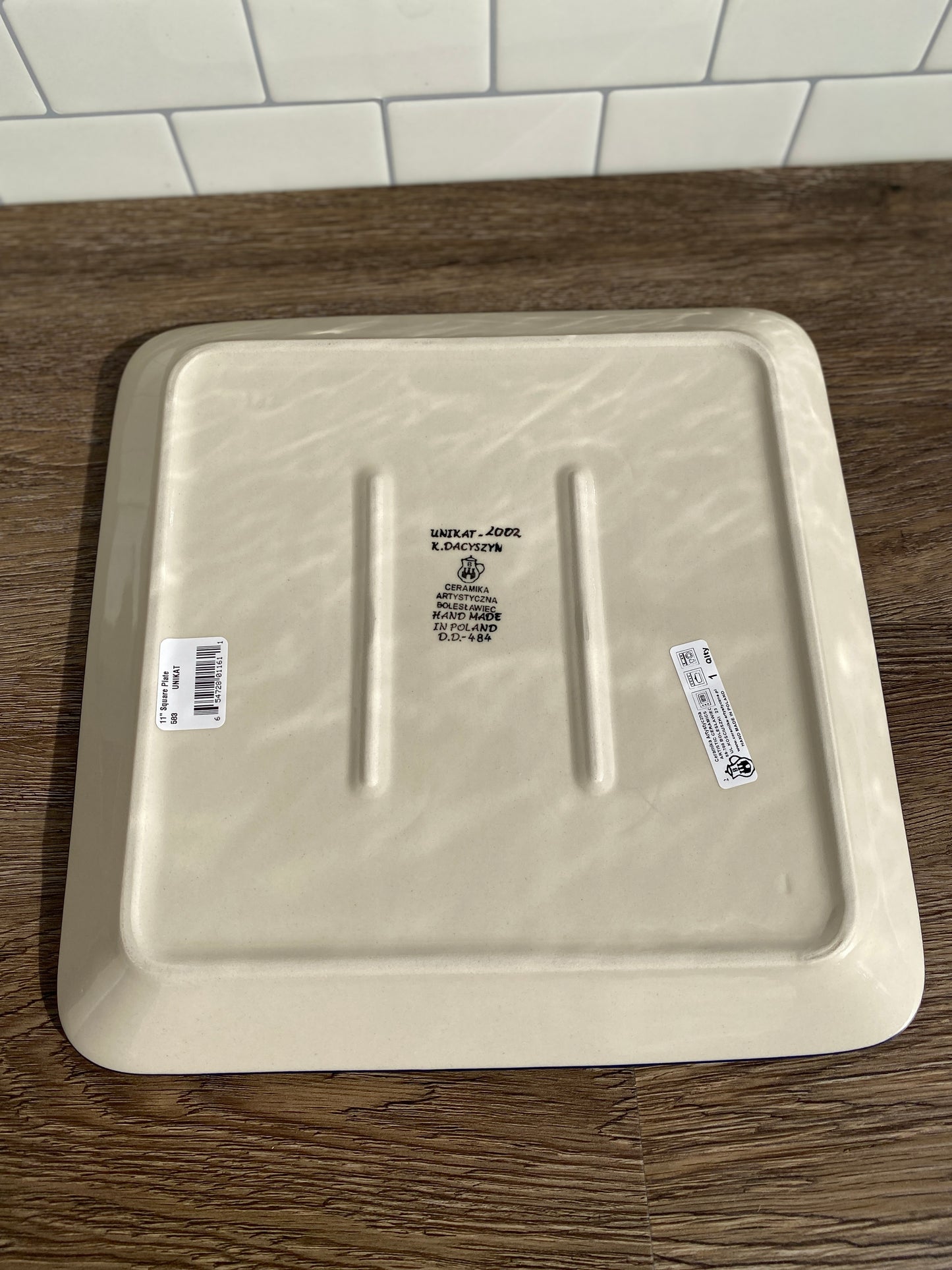 Square Unikat Platter - Shape 583 - Pattern U2002