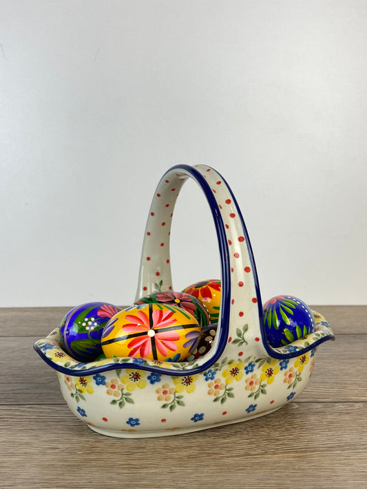 Basket with Handle - Shape A21 - Pattern 2225