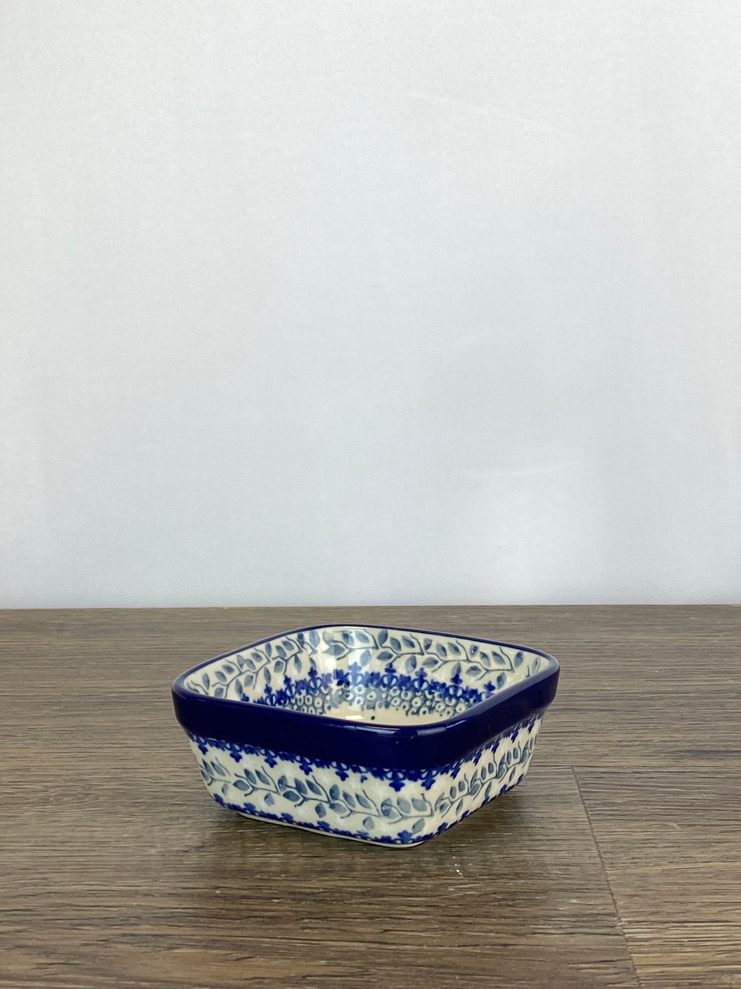 Small Unikat Square Ramekin/ Dish- Shape 428 - Pattern U4830