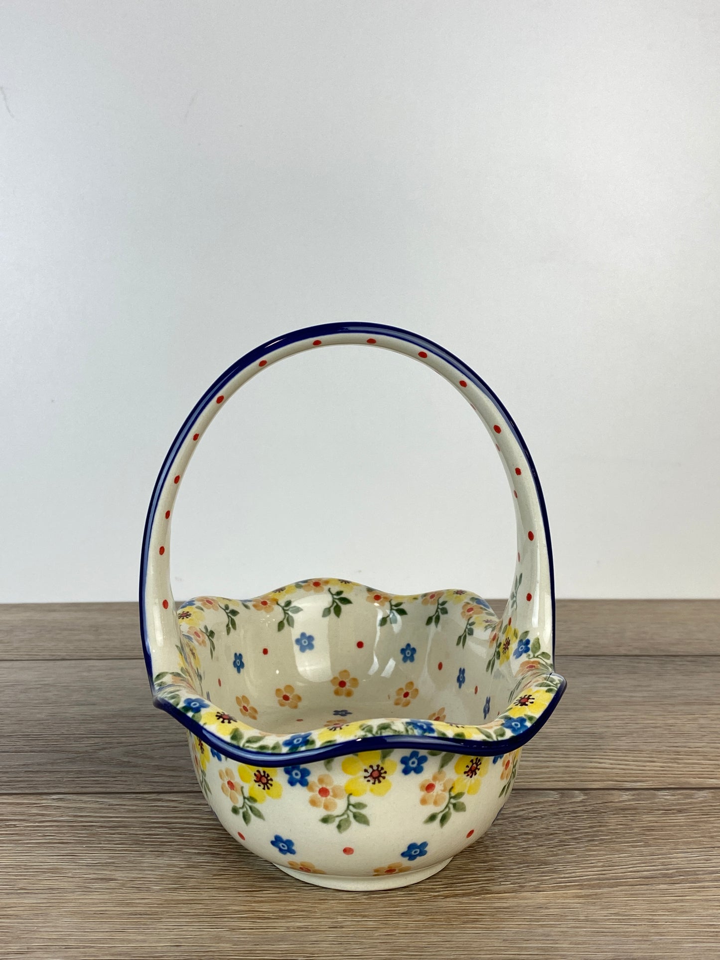 Basket with Handle - Shape A21 - Pattern 2225