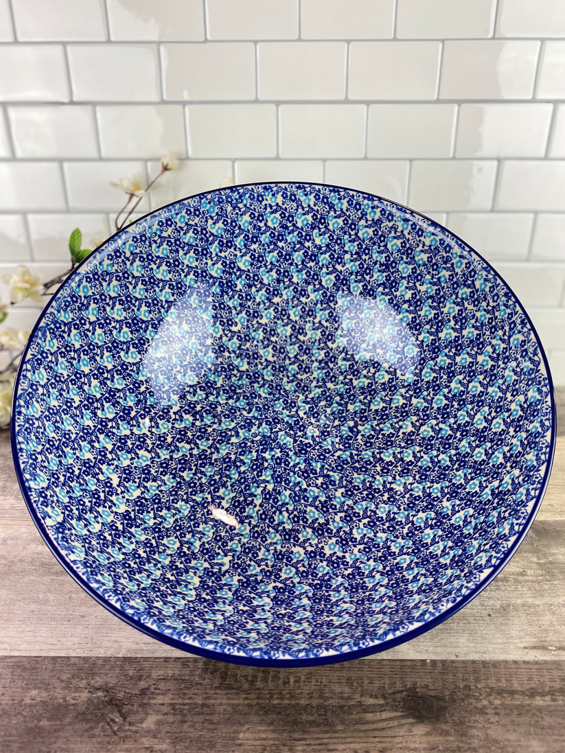 XL Kitchen Bowl - Shape 154 - Pattern 2568 – Polish Pottery Westlake