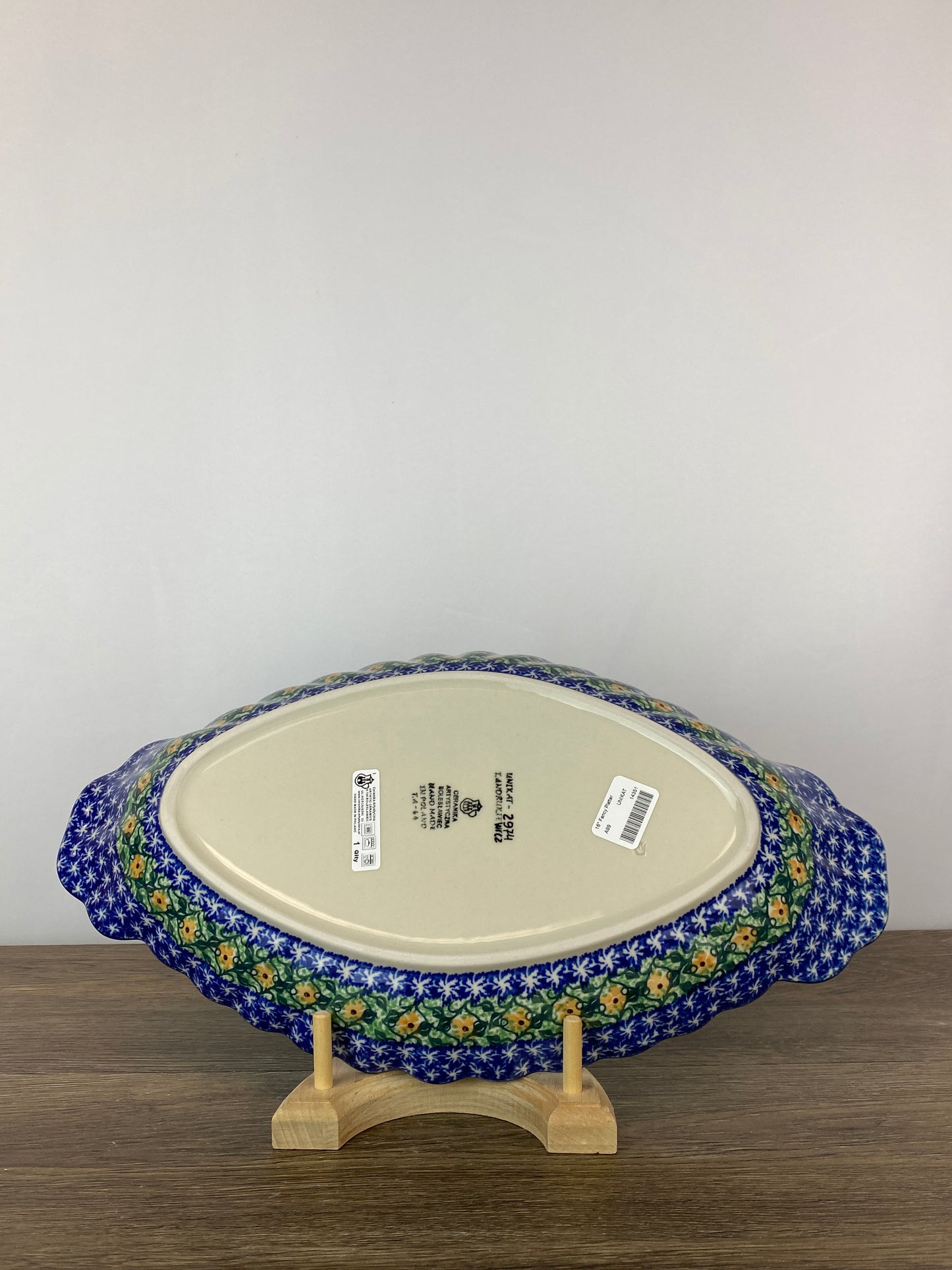 SALE Fancy Unikat Platter - Shape A99 - Pattern U2974
