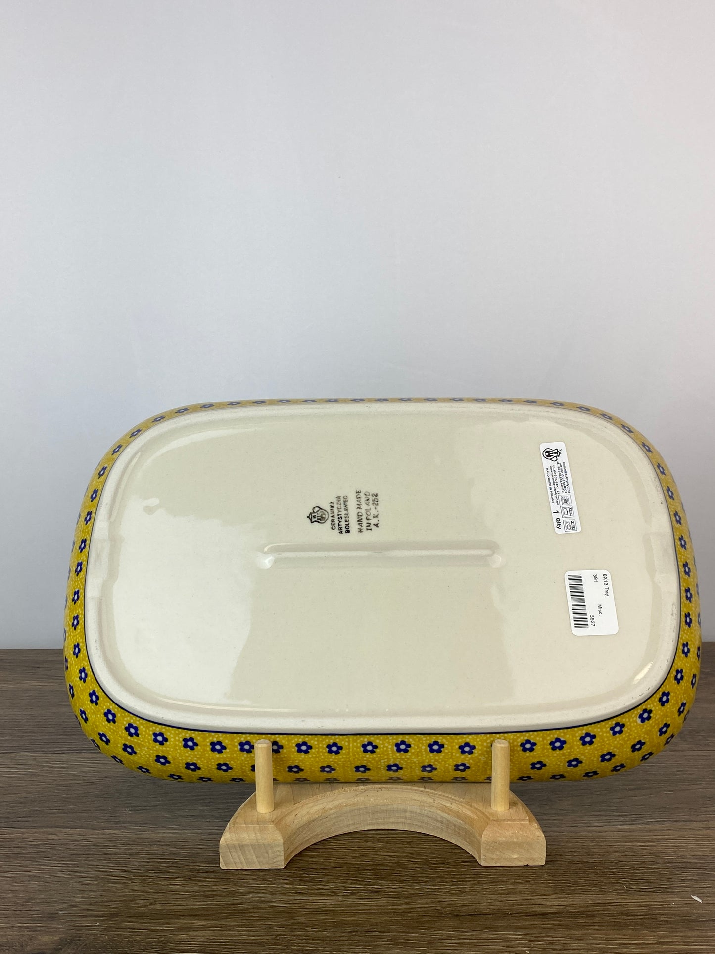 Large Rectangular Platter - Shape 391 - Pattern 242