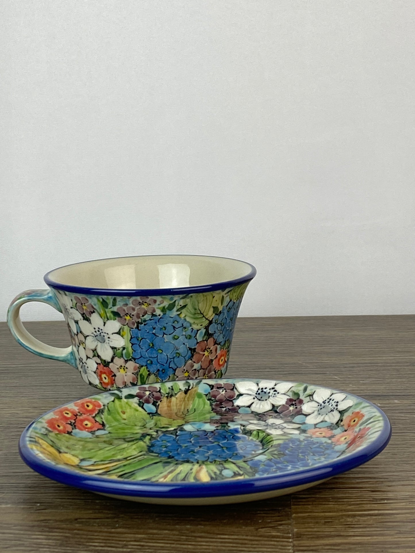 Teresa Liana Limited Edition Cup and Saucer - Shape F76 - Pattern L998 - A