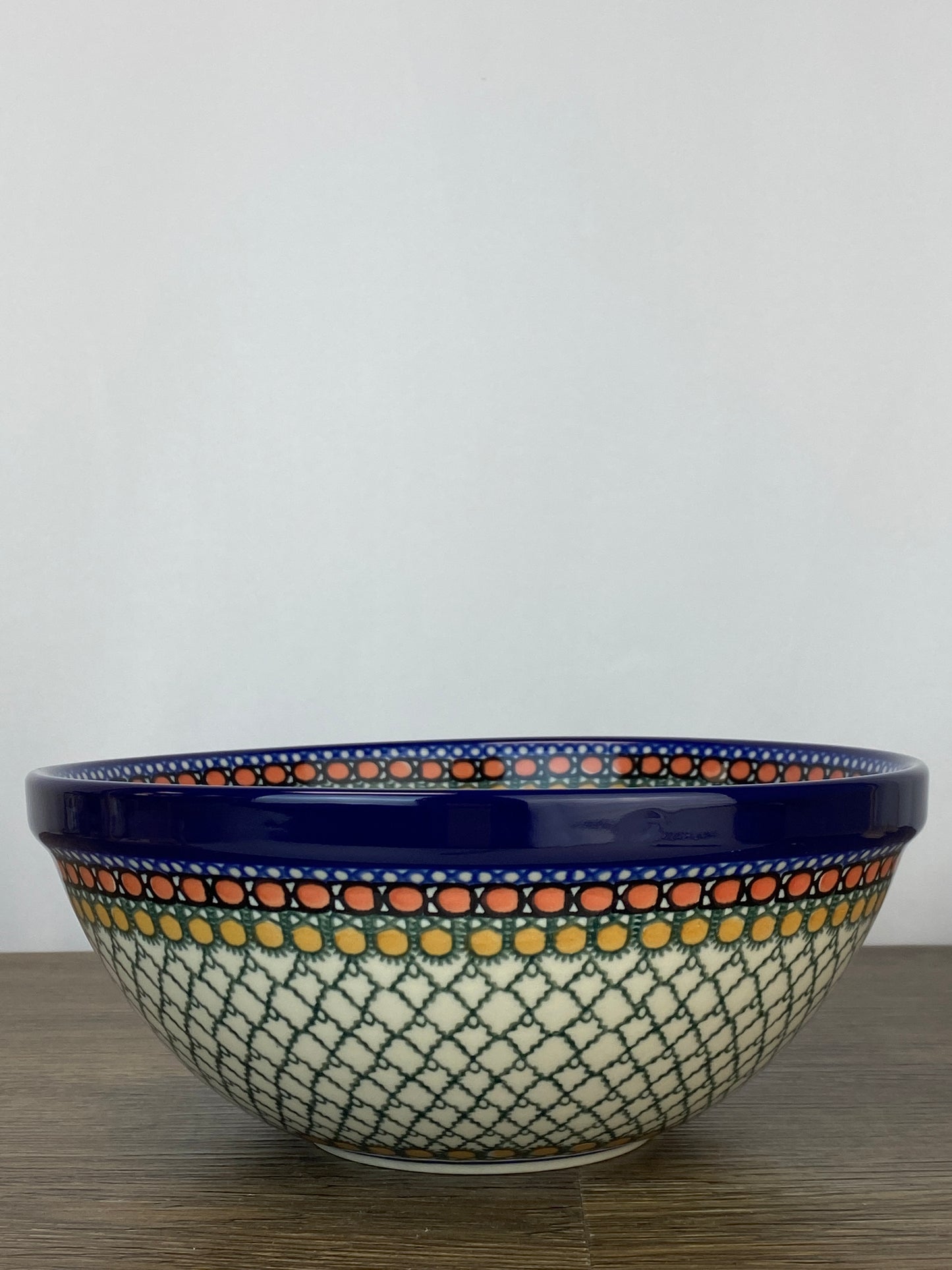 SALE 9" Medium Unikat Kitchen Bowl - Shape 56 - Pattern U81