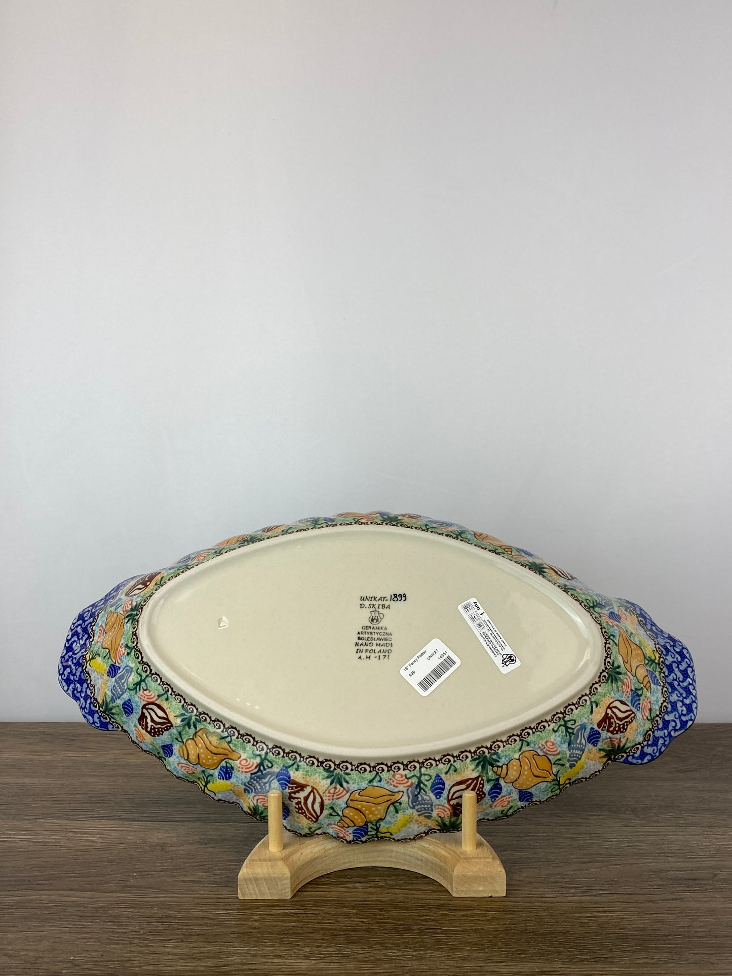 SALE Fancy Unikat Platter - Shape A99 - Pattern U1899