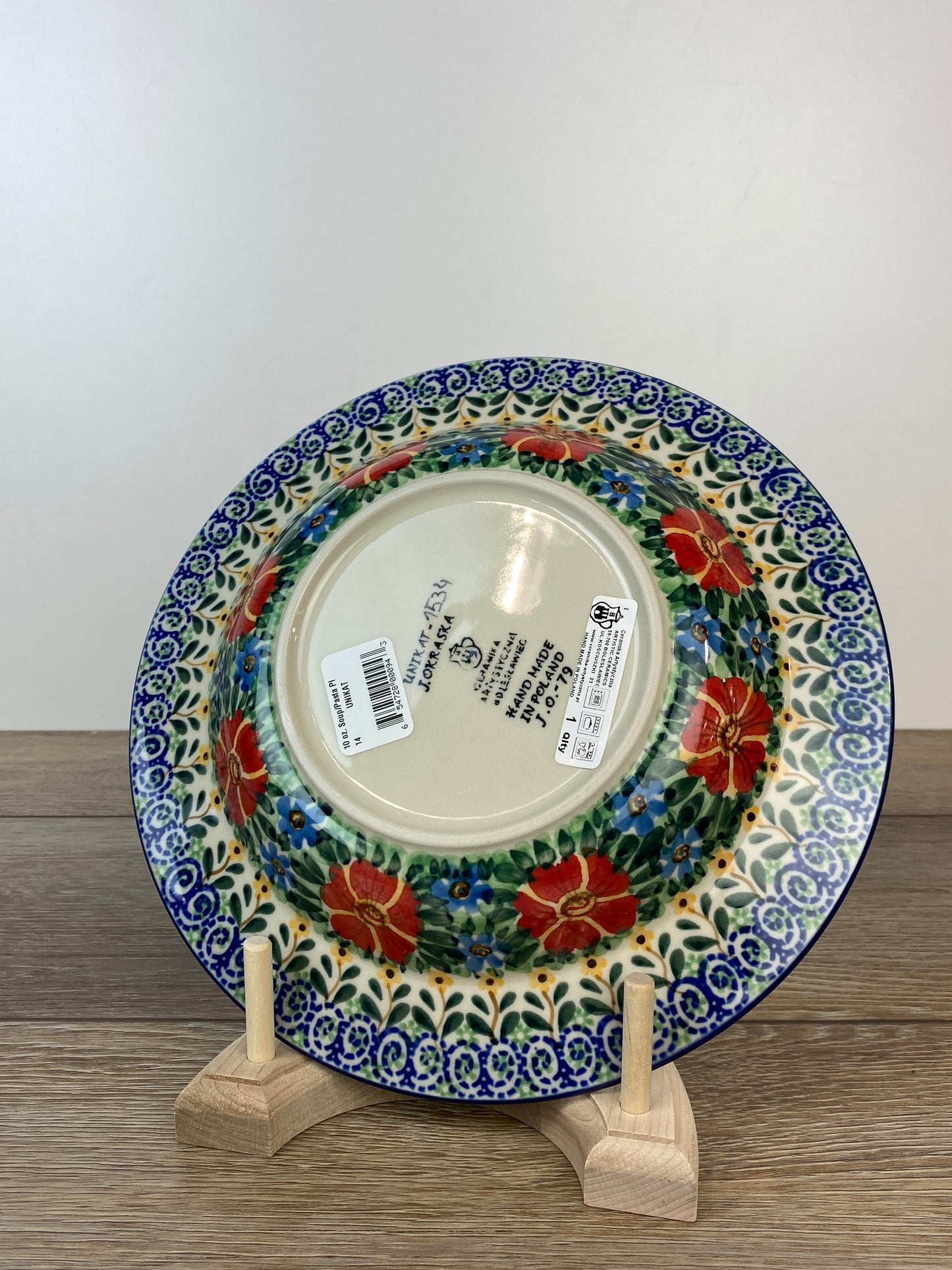 Unikat Soup / Pasta Plate - Shape 14 - Pattern U1534