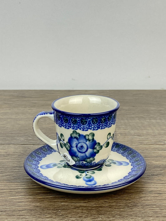 Espresso Cup and Saucer - Shape B10 - Pattern 163