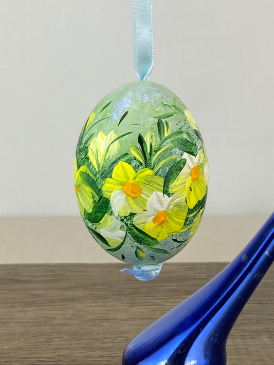 Hand Painted Blown Egg - DD