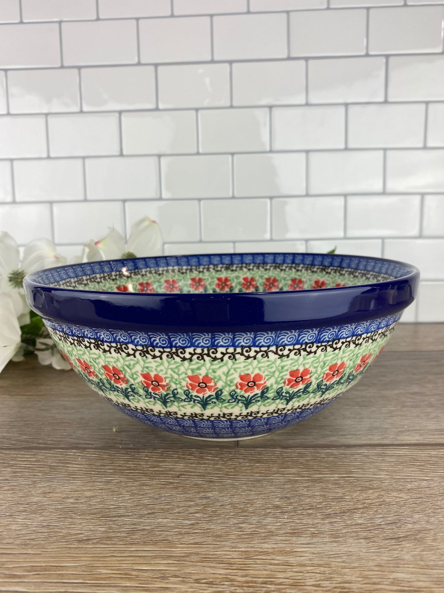 9" Medium Kitchen Bowl - Shape 56 - Pattern 1916