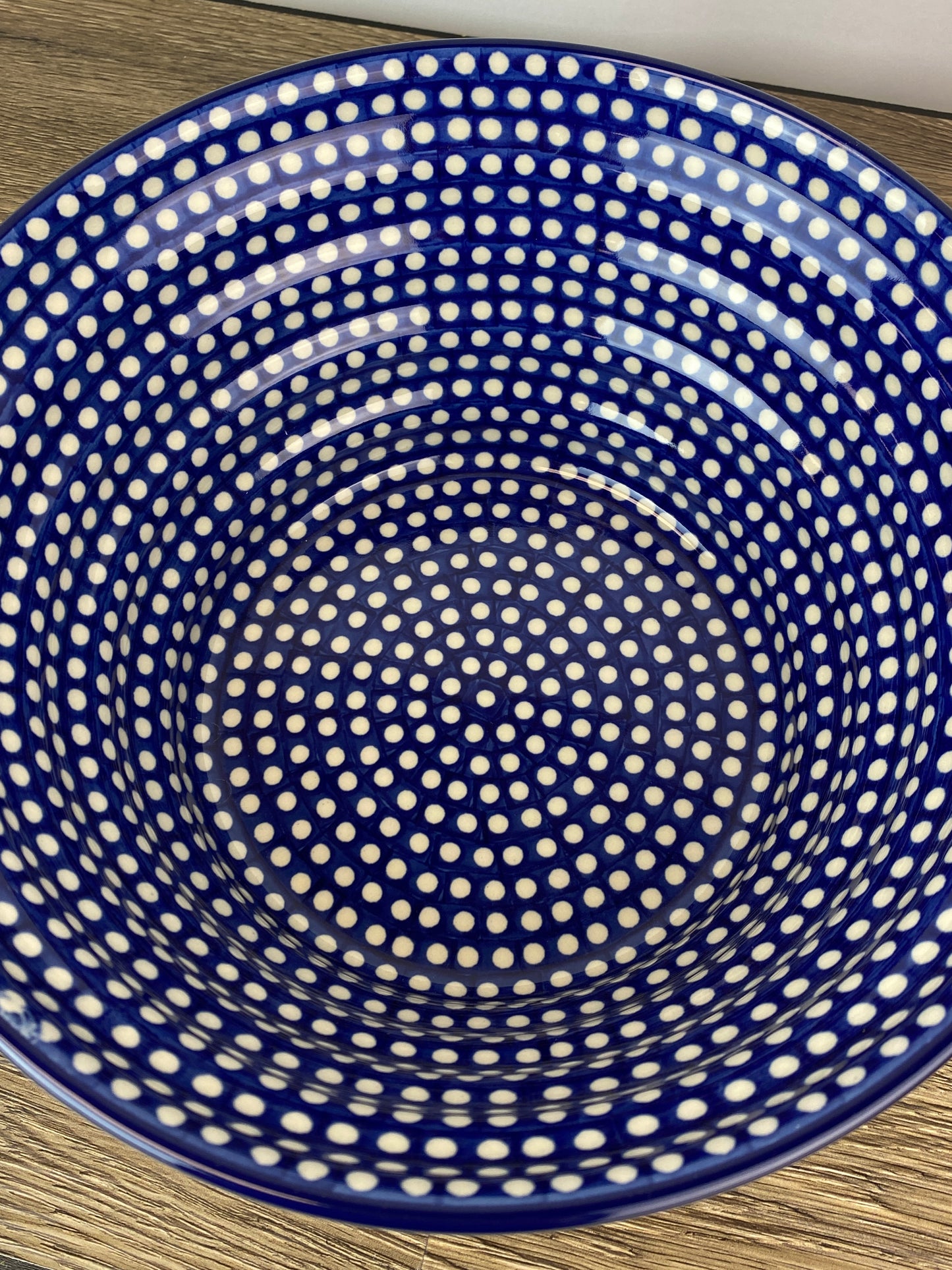 SALE Large Ribbed Unikat Bowl - Shape 802 - Pattern U4850