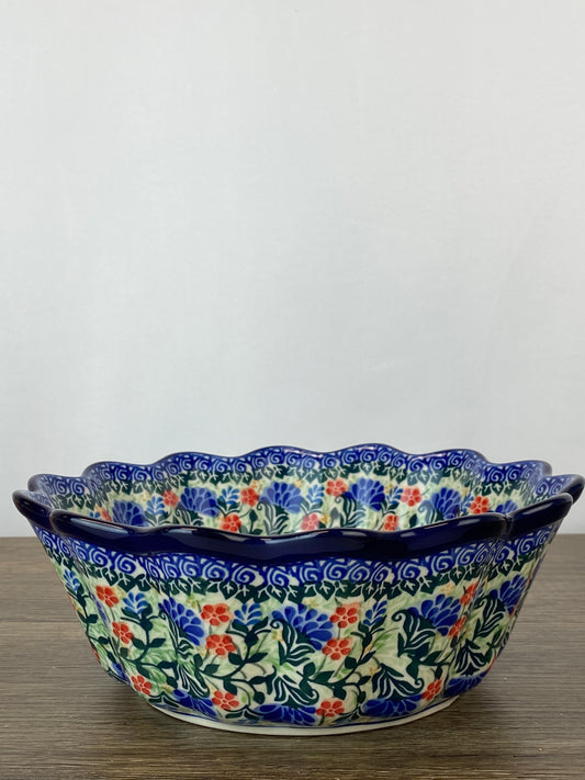 Large Scalloped Unikat Bowl - Shape 913 - Pattern U2096