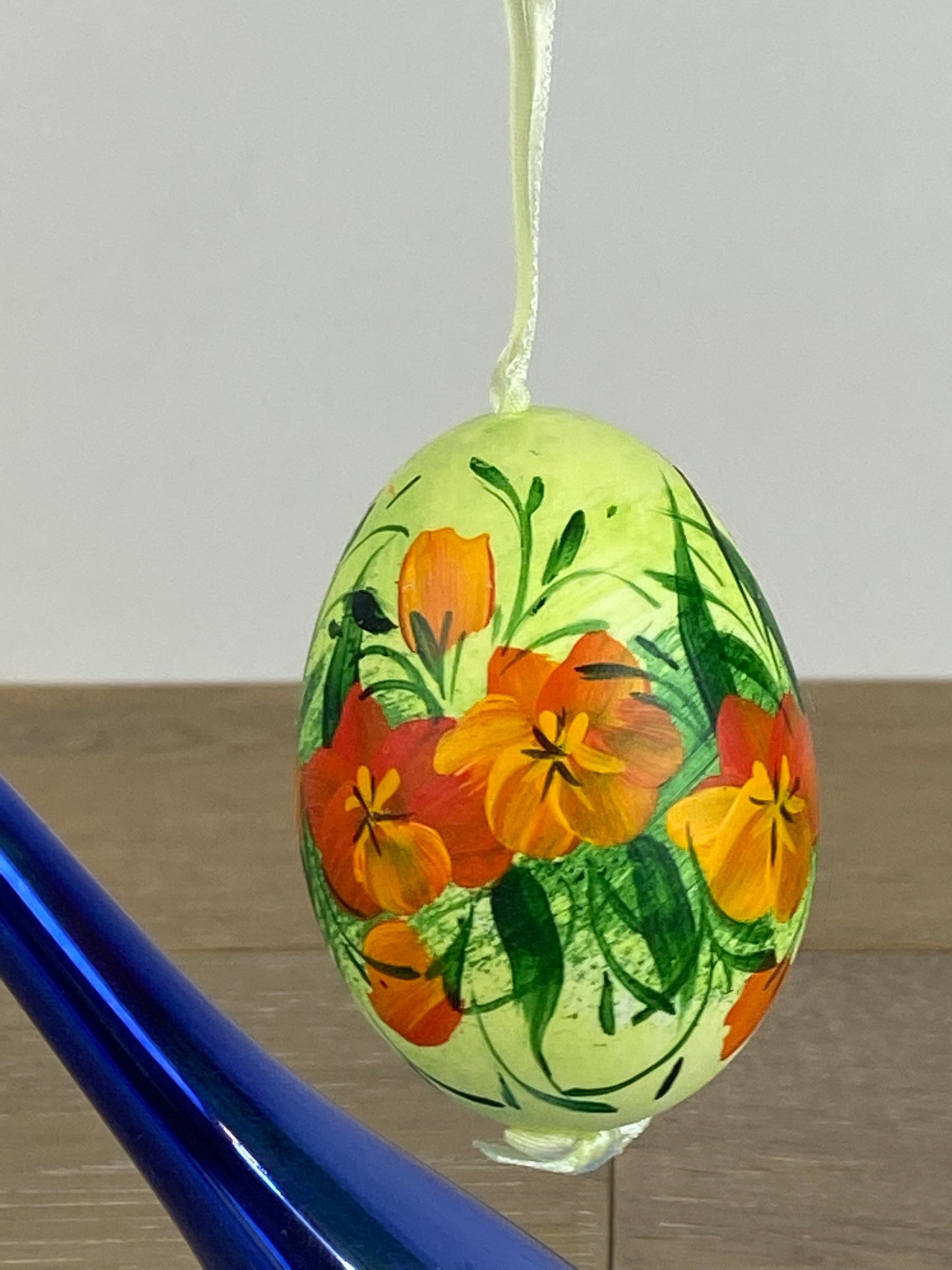 Hand Painted Blown Egg - H