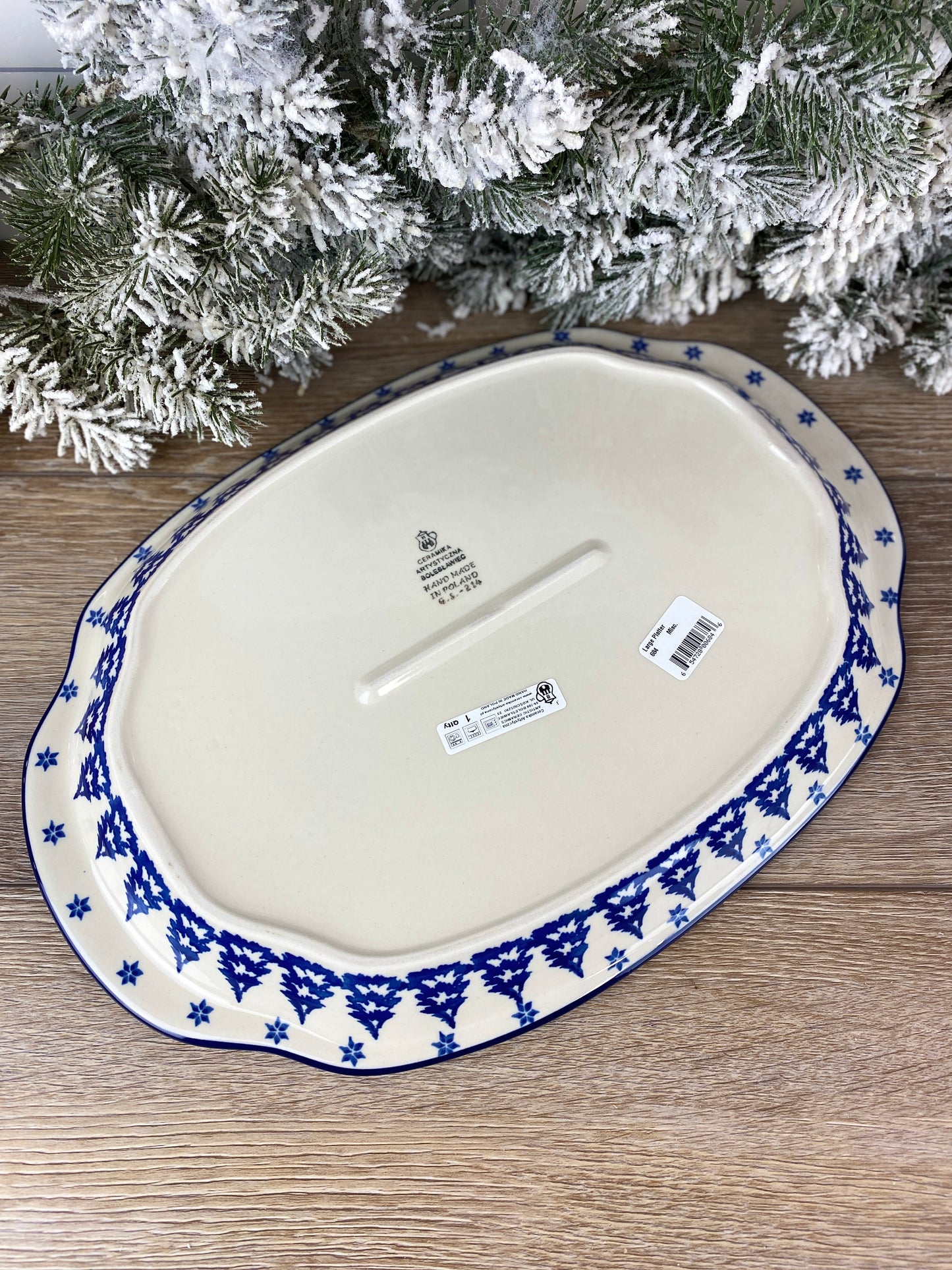 Platter With Handles - Shape 684 - Pattern 1931