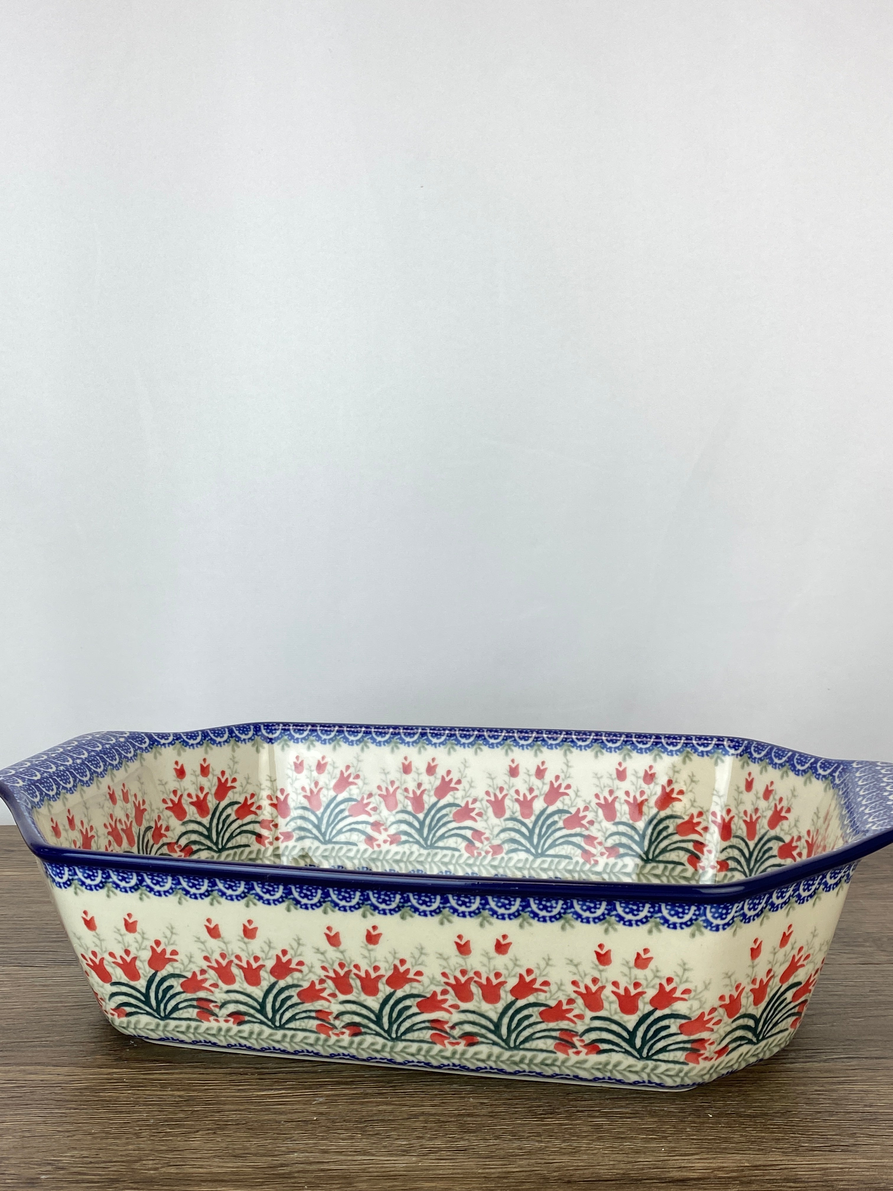 Deep Rectangular Baker - Shape 281 - Pattern 1437 – Polish Pottery Westlake