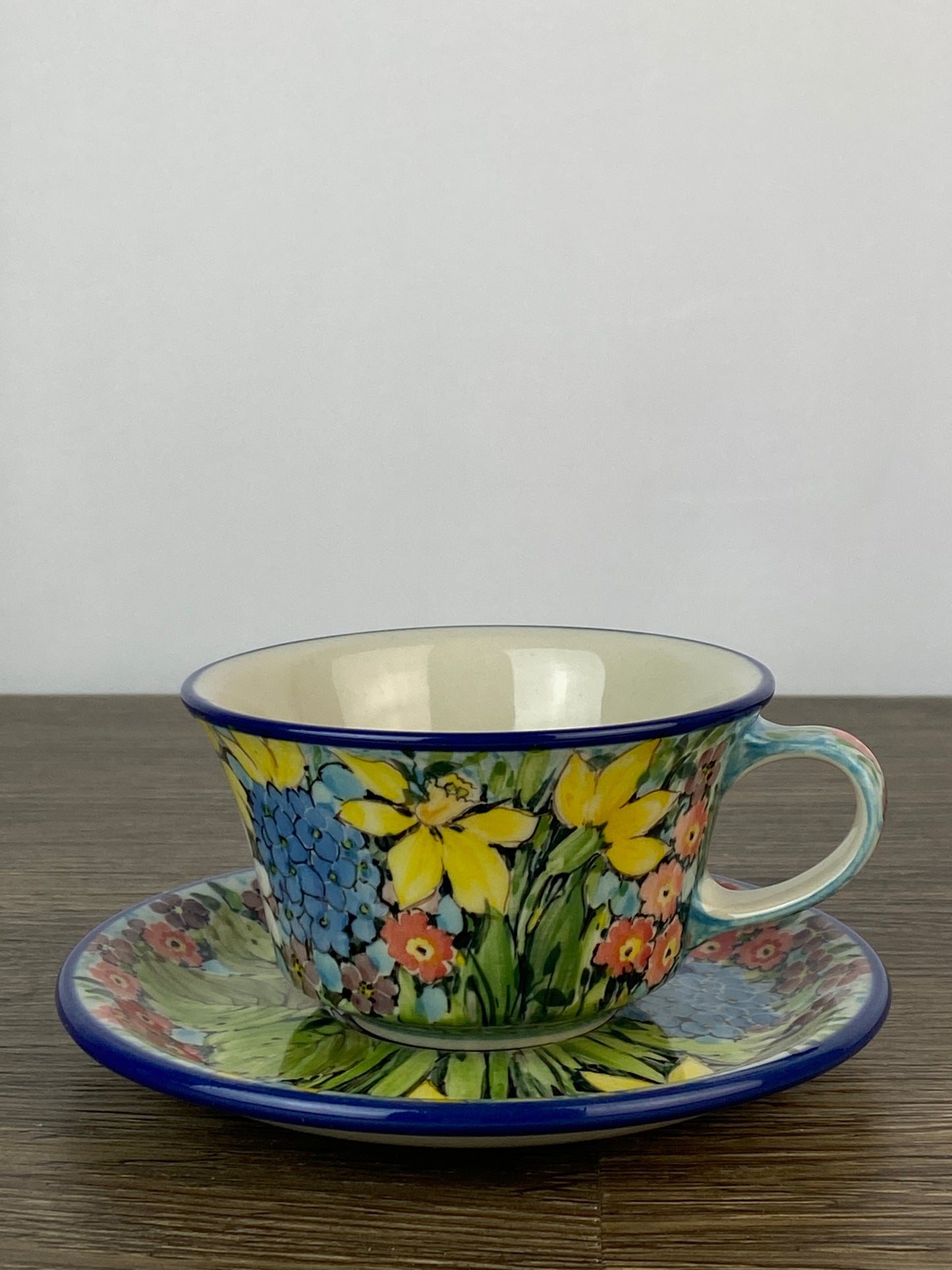 Teresa Liana Limited Edition Cup and Saucer - Shape F76 - Pattern L998 - C