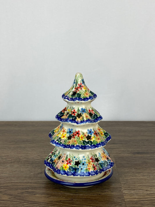 Small 6" Unikat Christmas Tree - Shape 512 - Pattern U4893